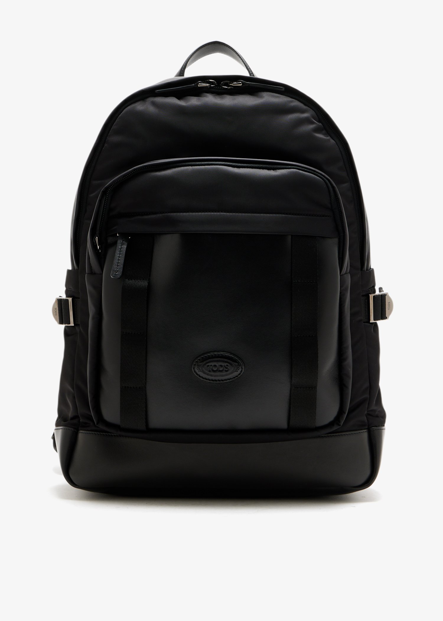 

Nylon medium backpack, Black