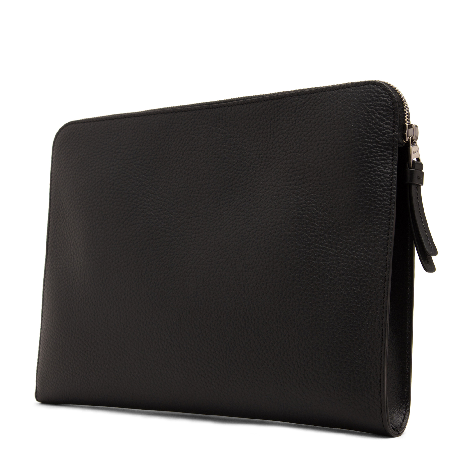 

Leather document holder, Black