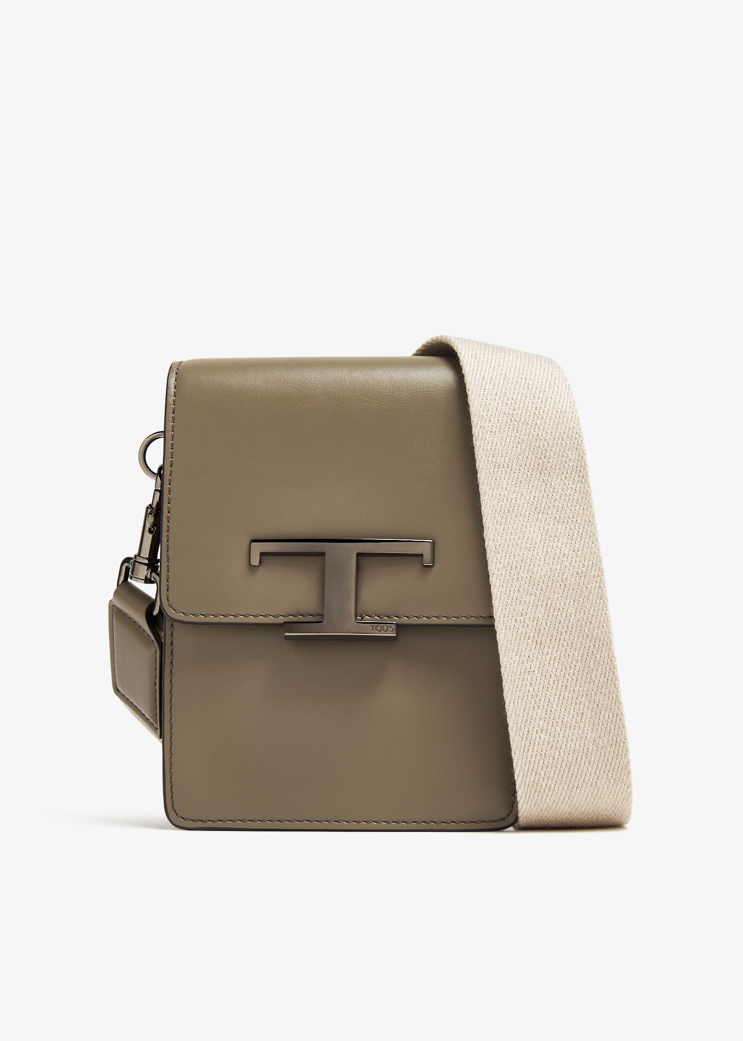 

T Timeless micro crossbody bag, Khaki