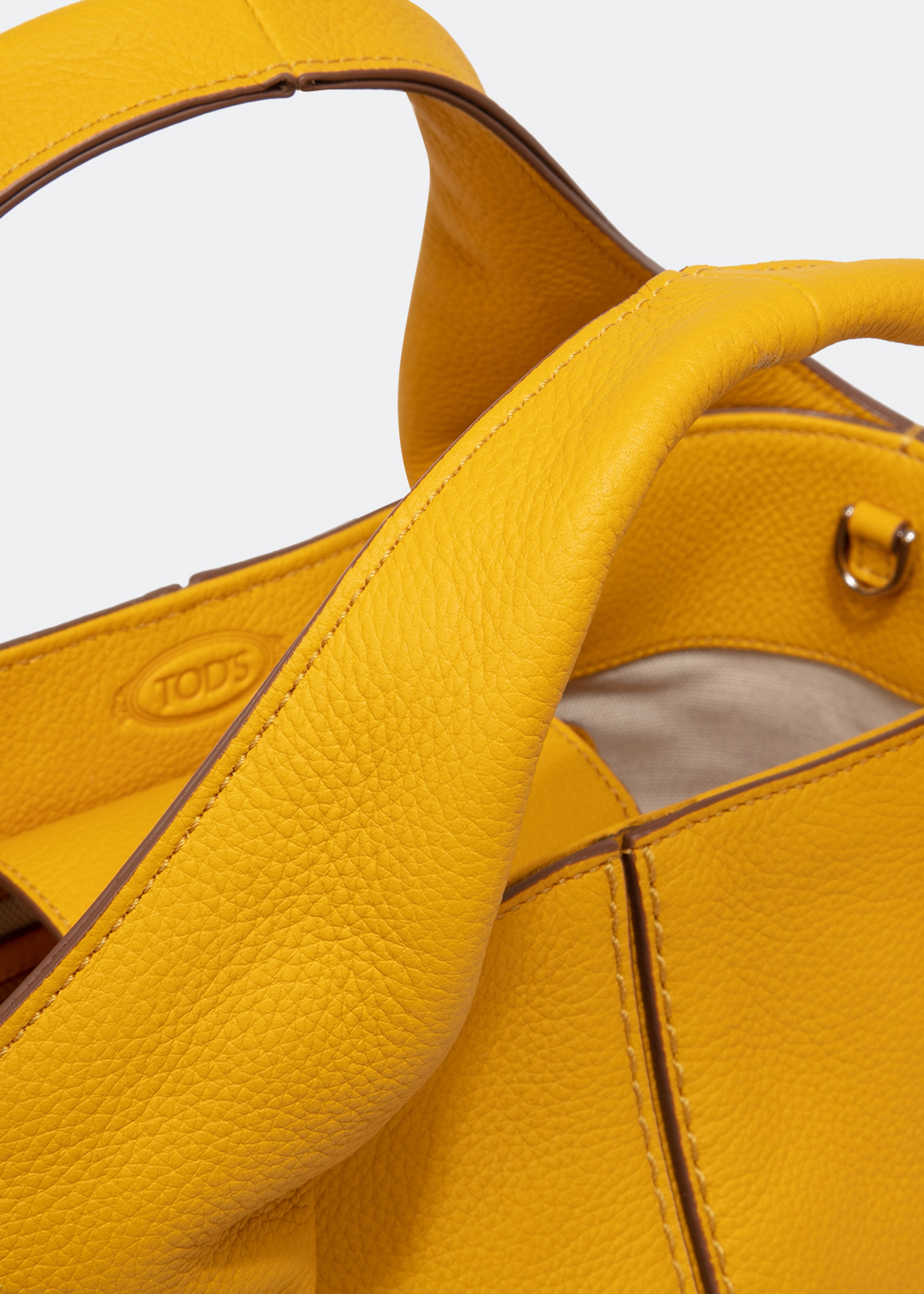

Shirt mini shopping tote bag, Yellow