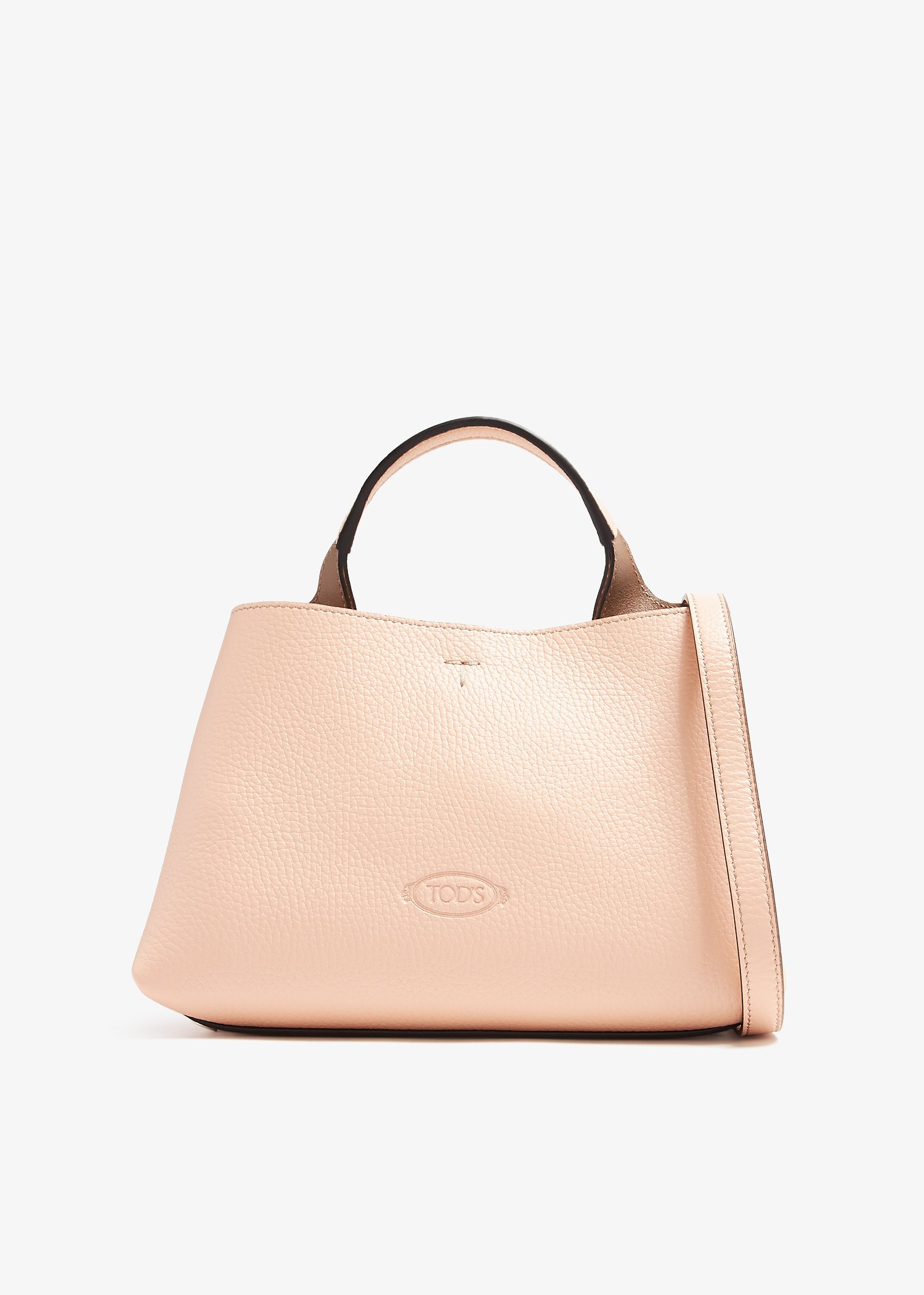 

Leather micro bag, Pink