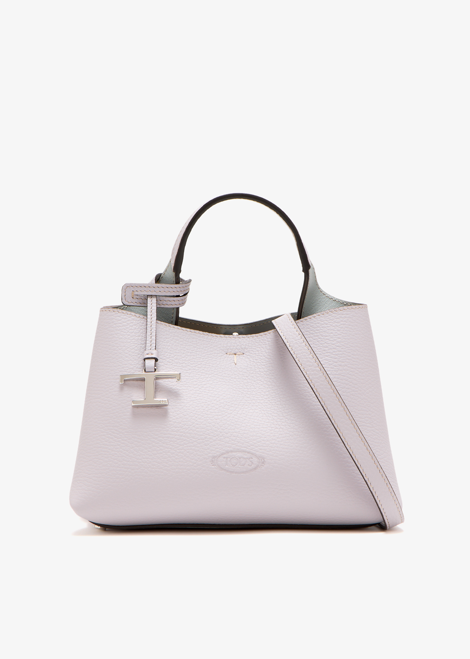 

Leather micro bag, Purple