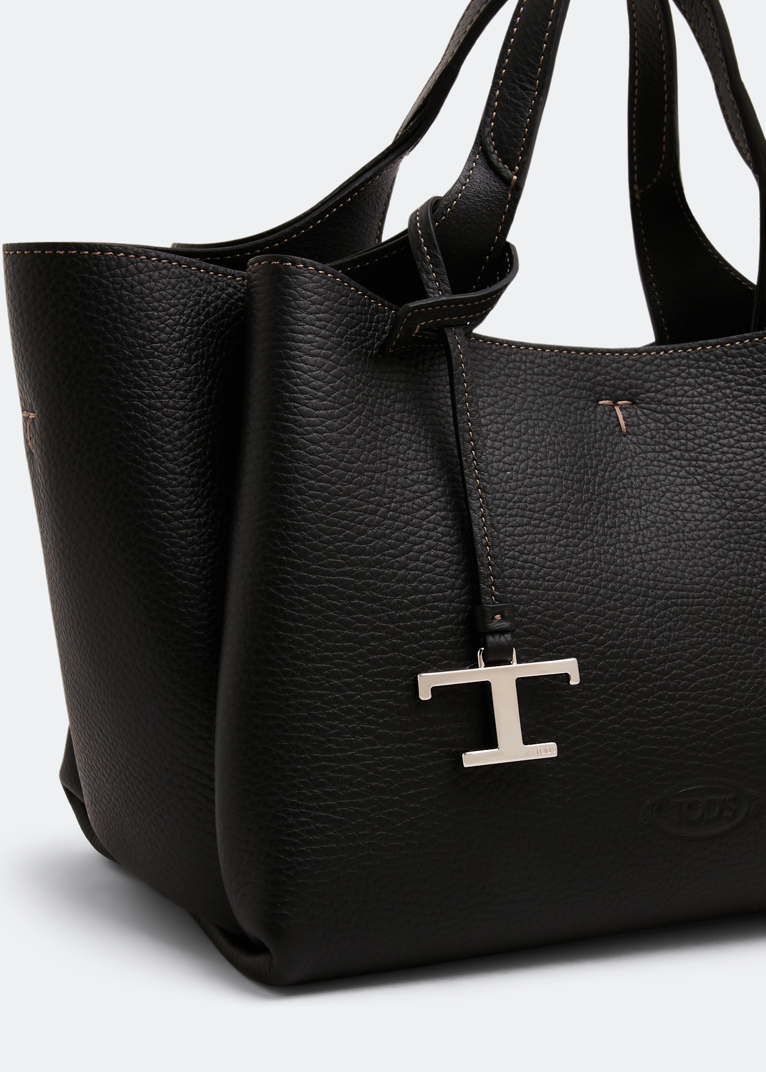 

Leather mini bag, Black