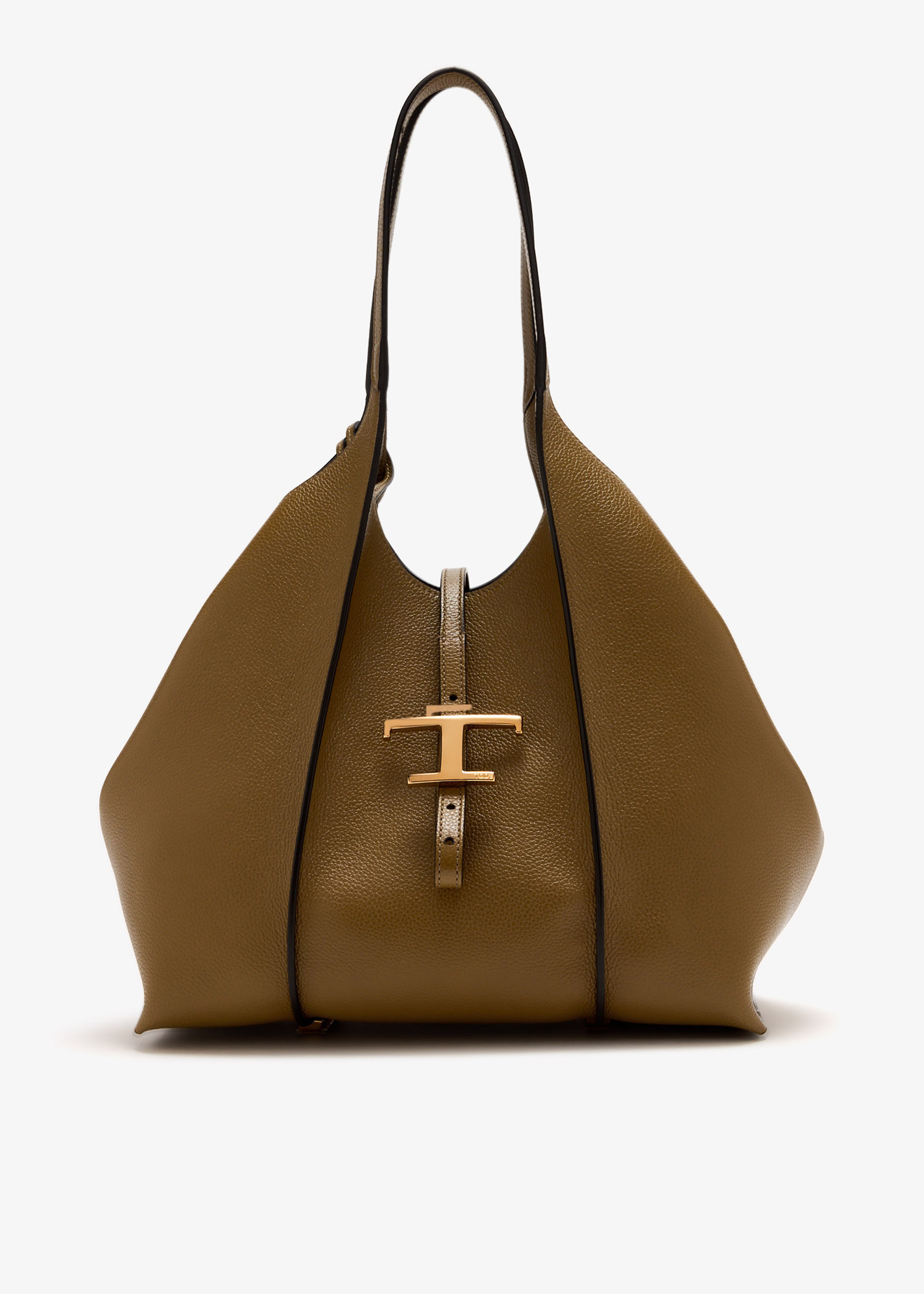 

T Timeless small shopping bag, Brown