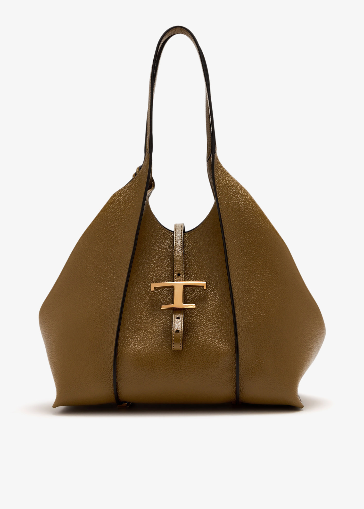 

T Timeless medium shopping bag, Brown