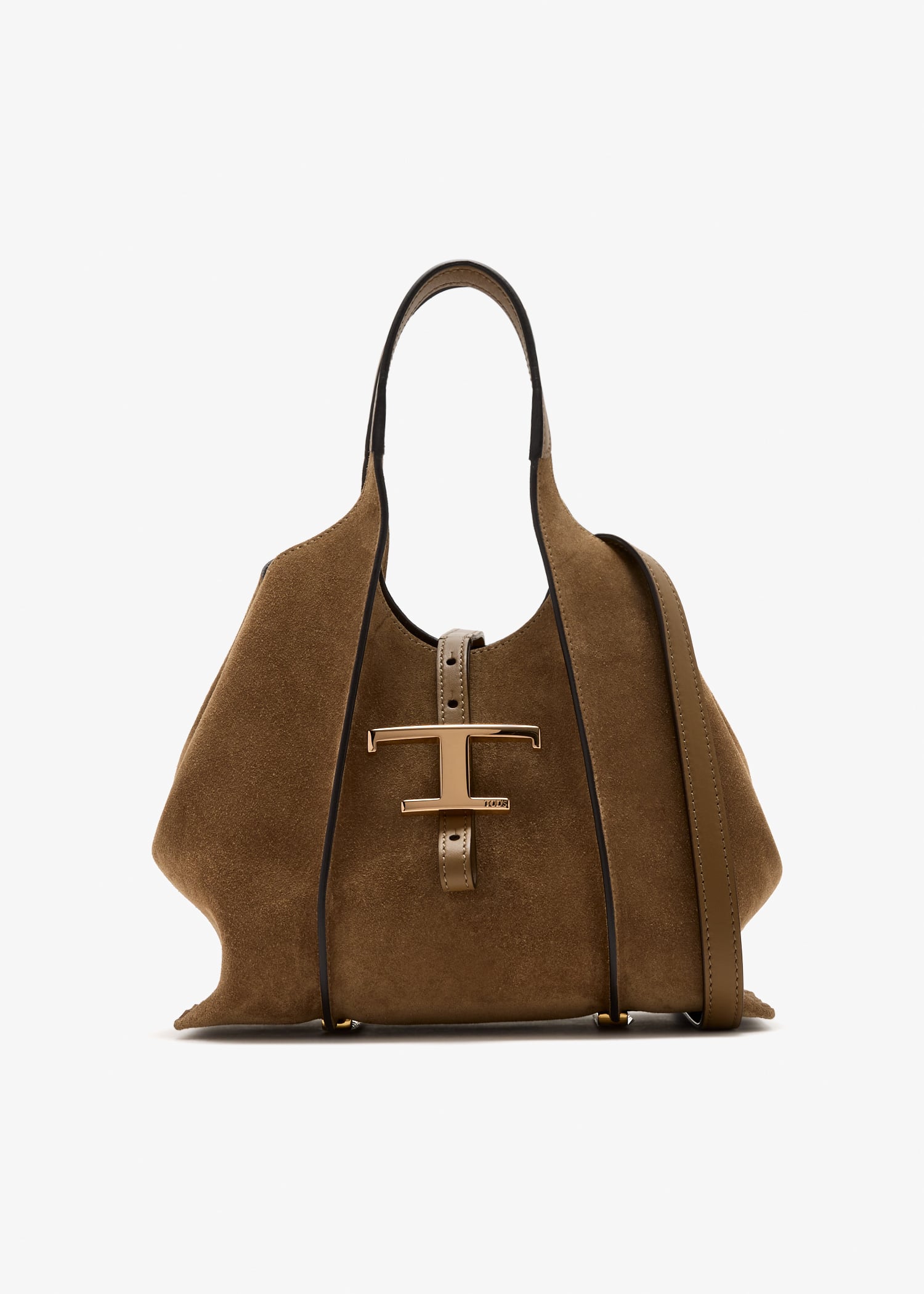 

T Timeless mini shopping bag, Brown