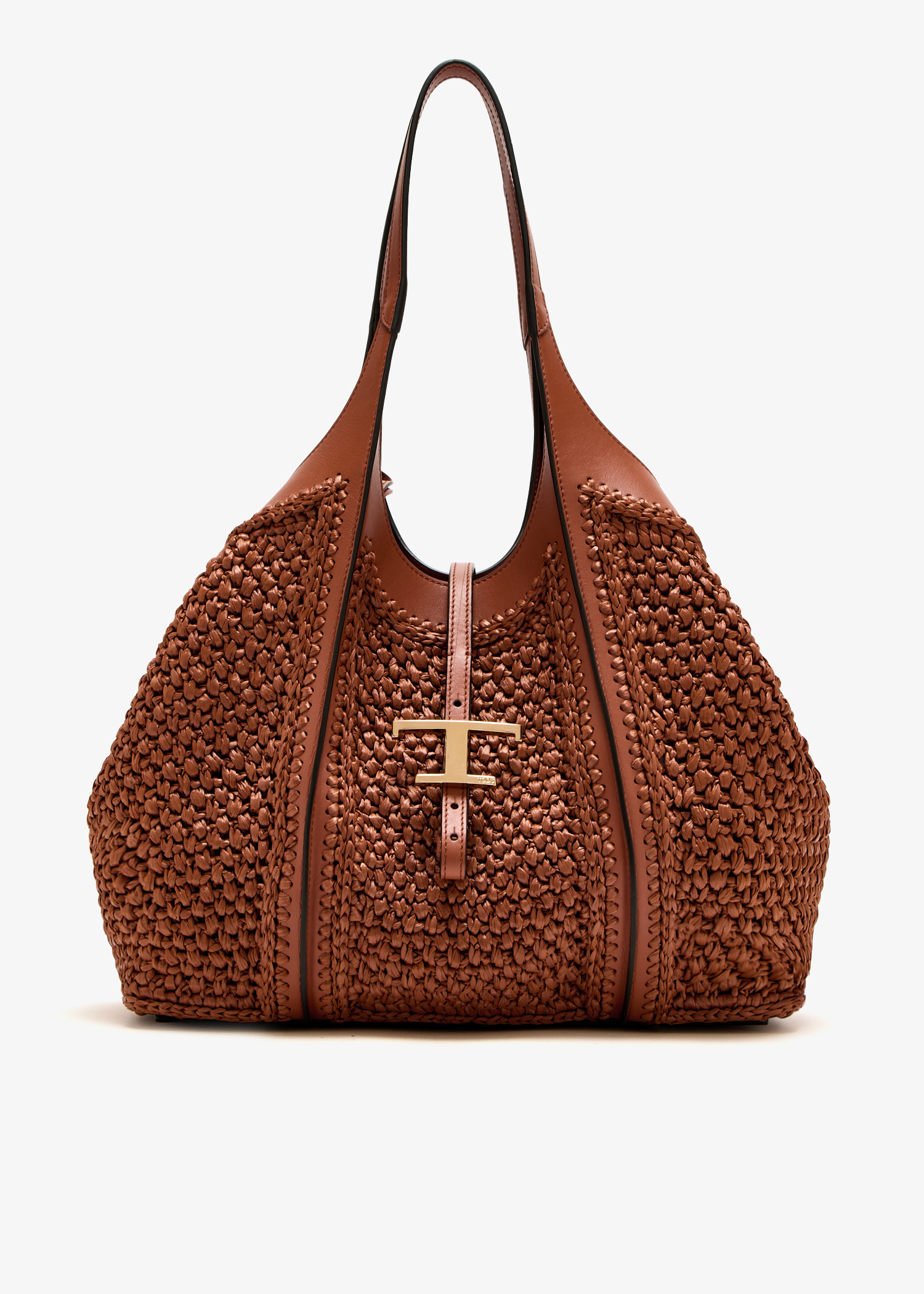 

T Timeless medium shopping bag, Orange