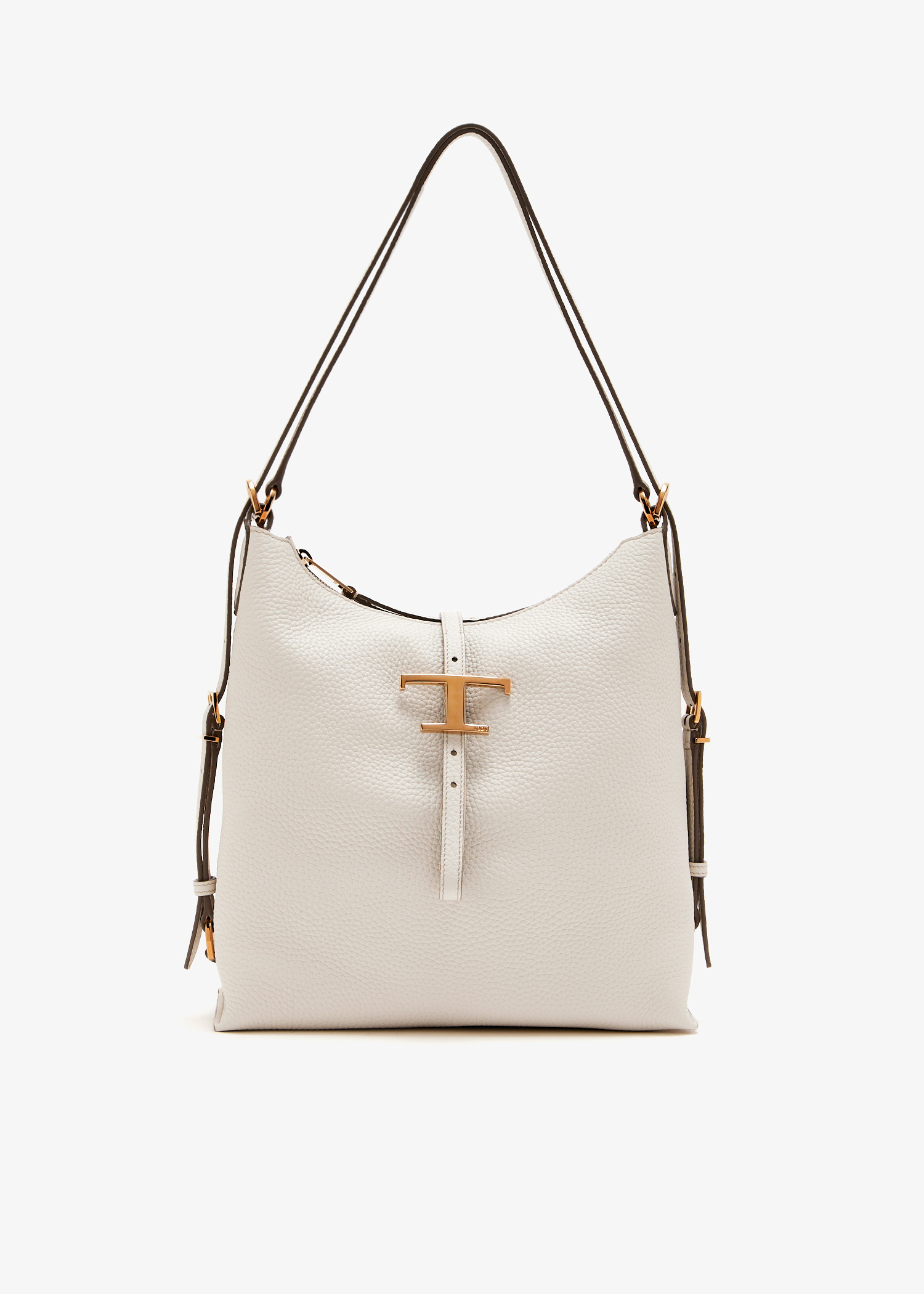 

T Timeless shoulder bag, Cream