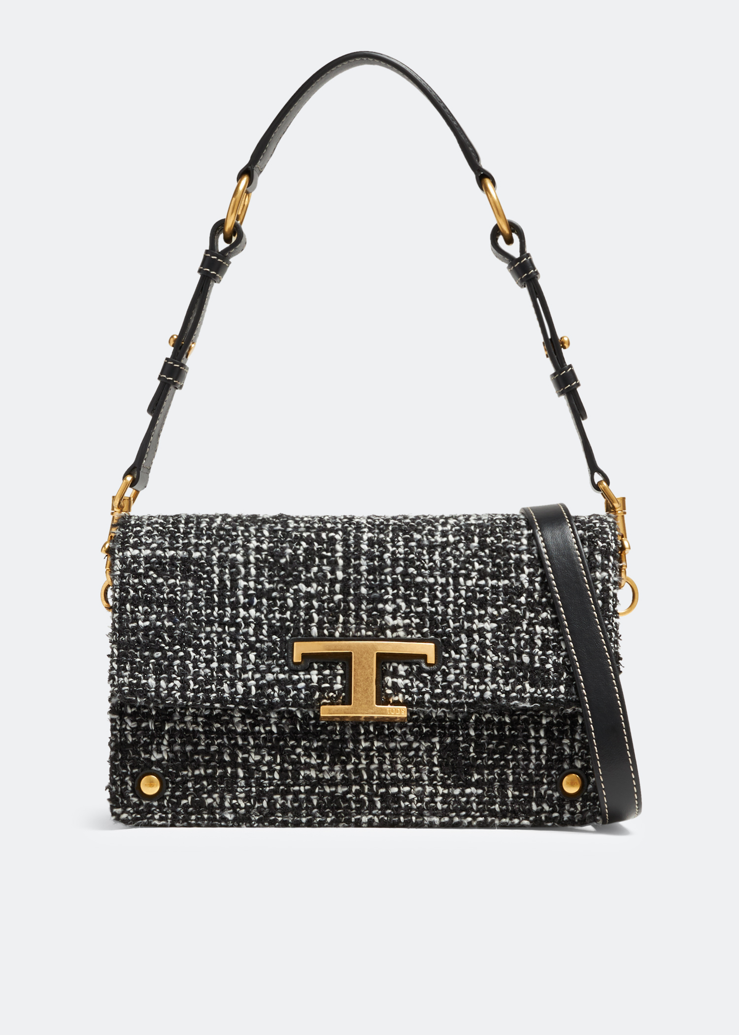 

T Timeless mini shoulder bag, Black