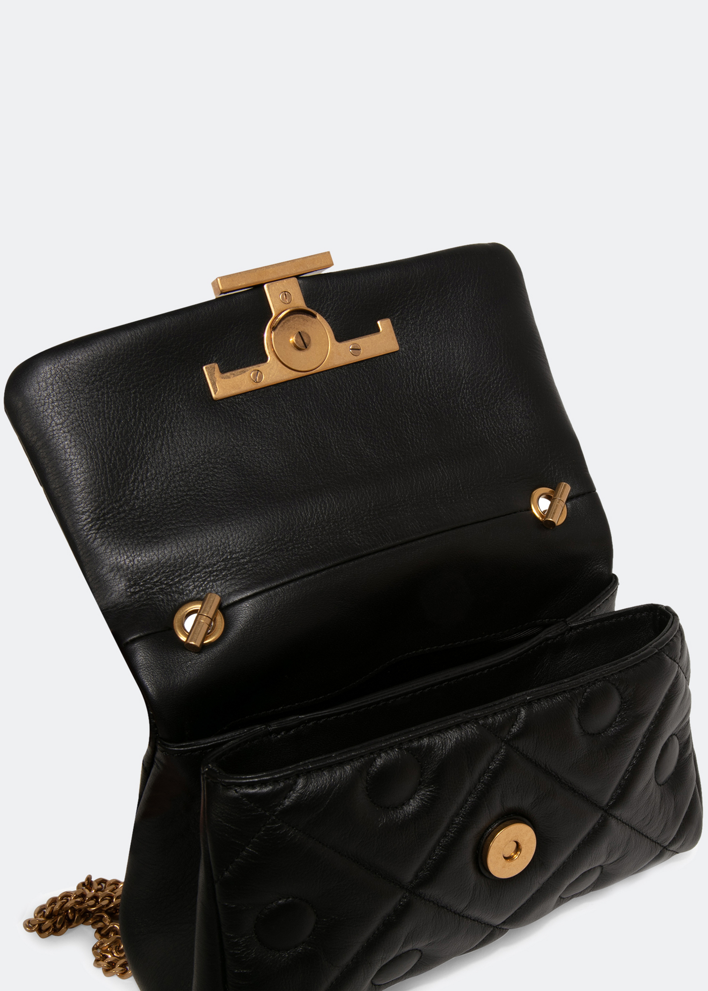 

Signature mini crossbody bag, Black