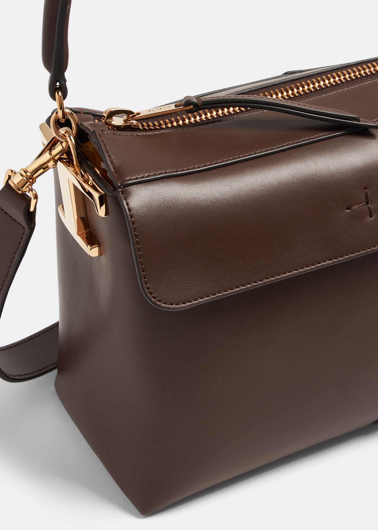 

T Case small bauletto bag, Brown