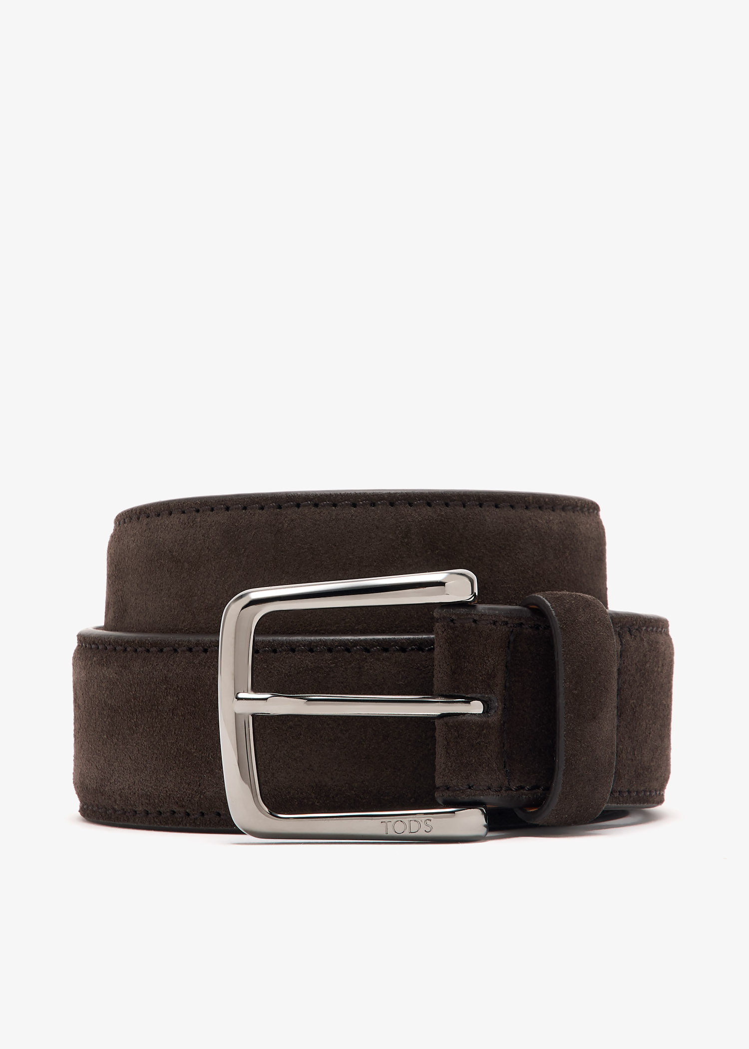 

Suede belt, Brown