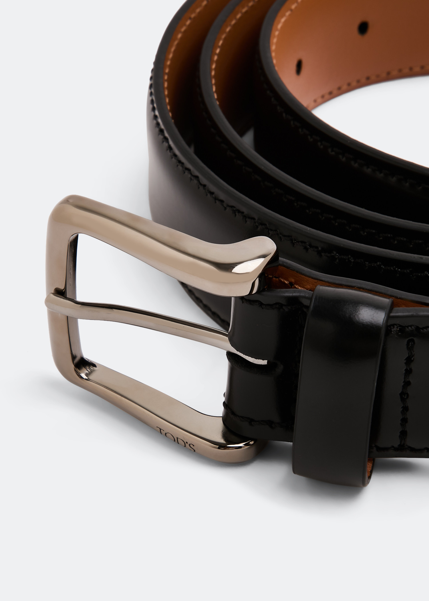 

Leather belt, Black