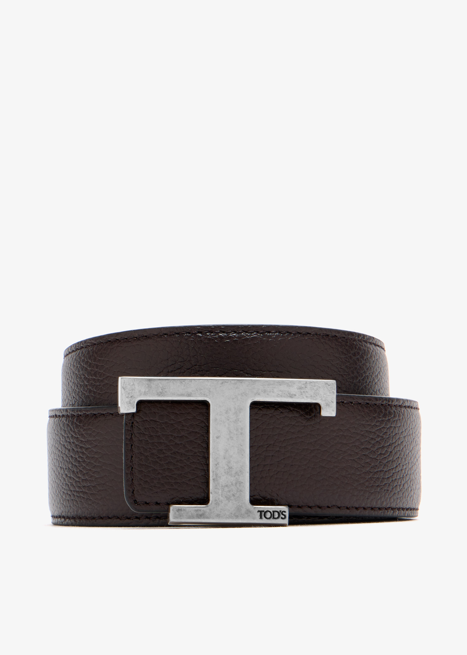 

T Timeless reversible belt, Brown