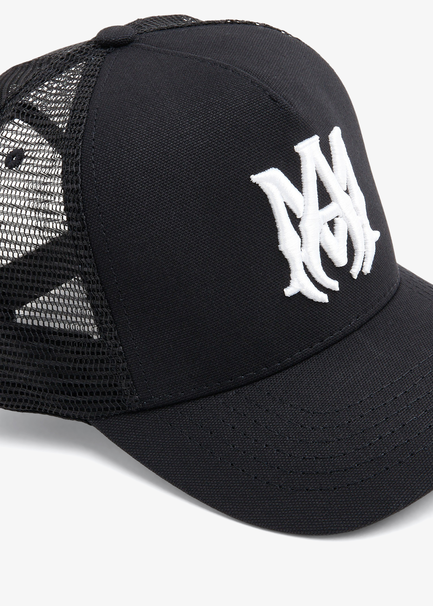 

MA logo trucker cap, Black