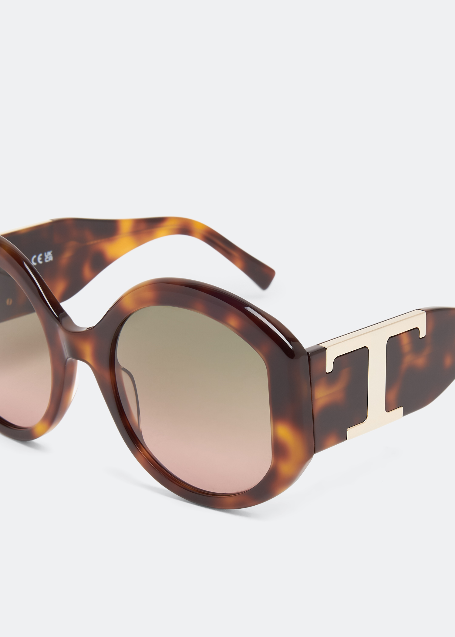 

Round sunglasses, Brown
