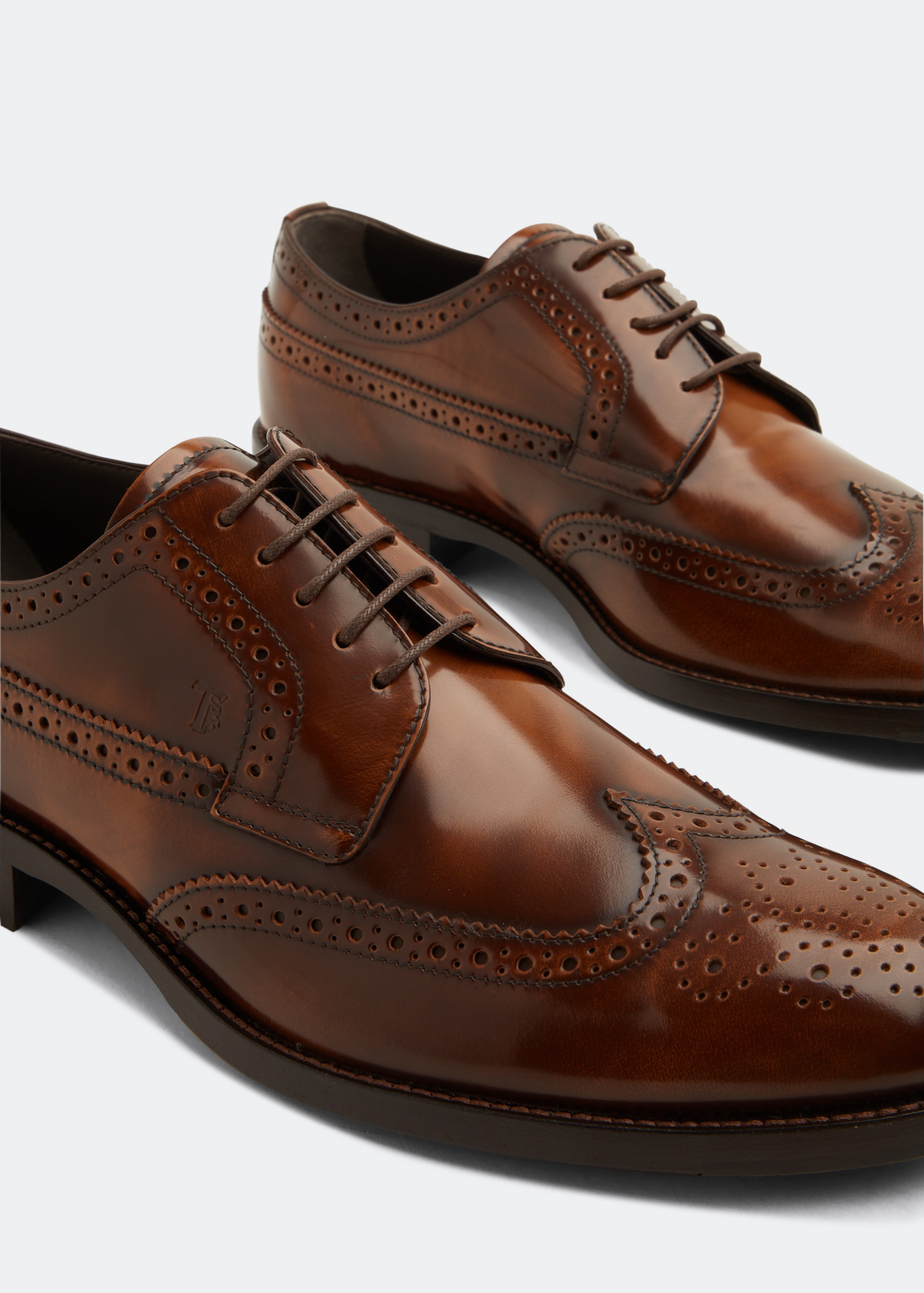 

Formal lace-up shoes, Brown