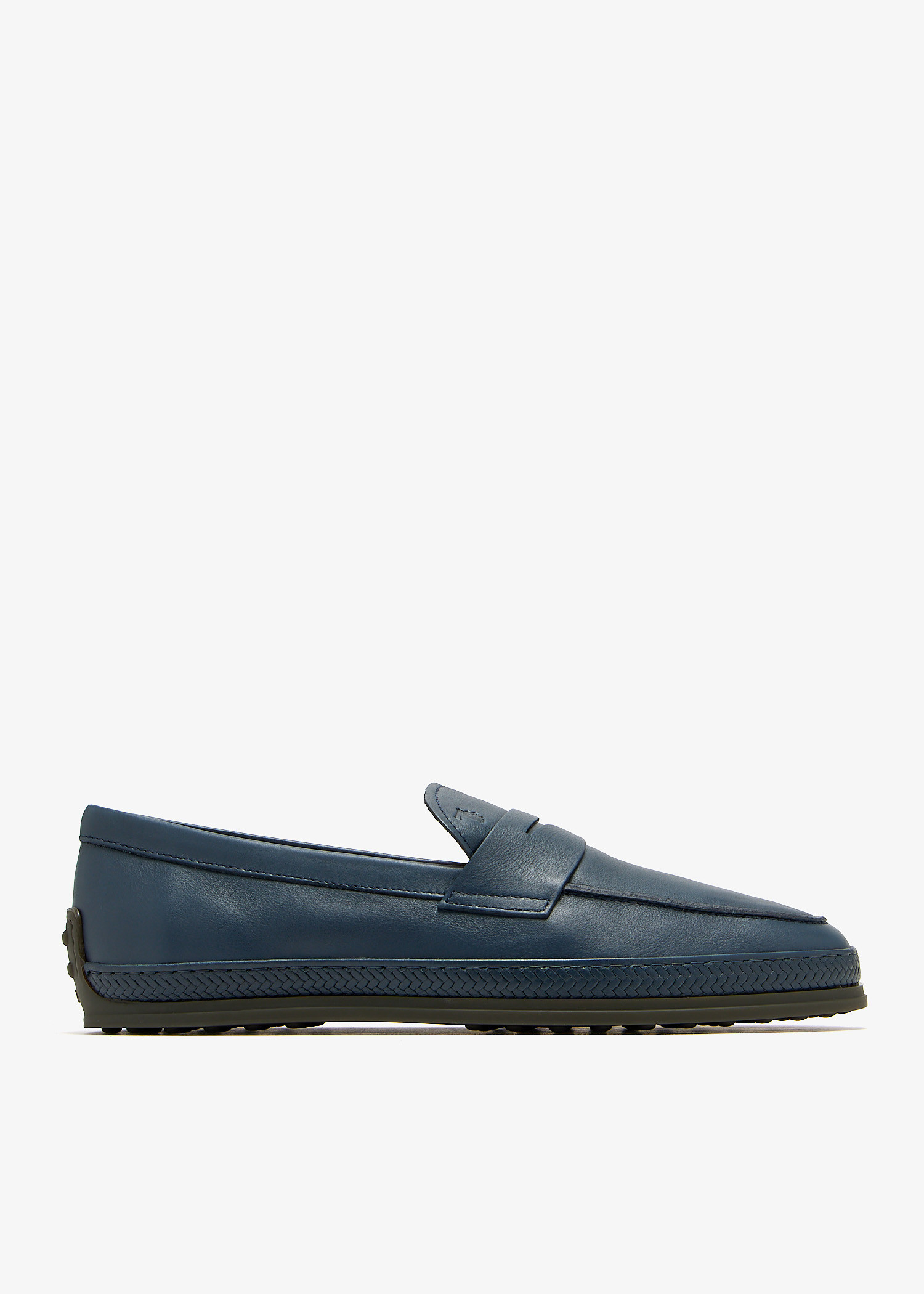 

Leather loafers, Blue