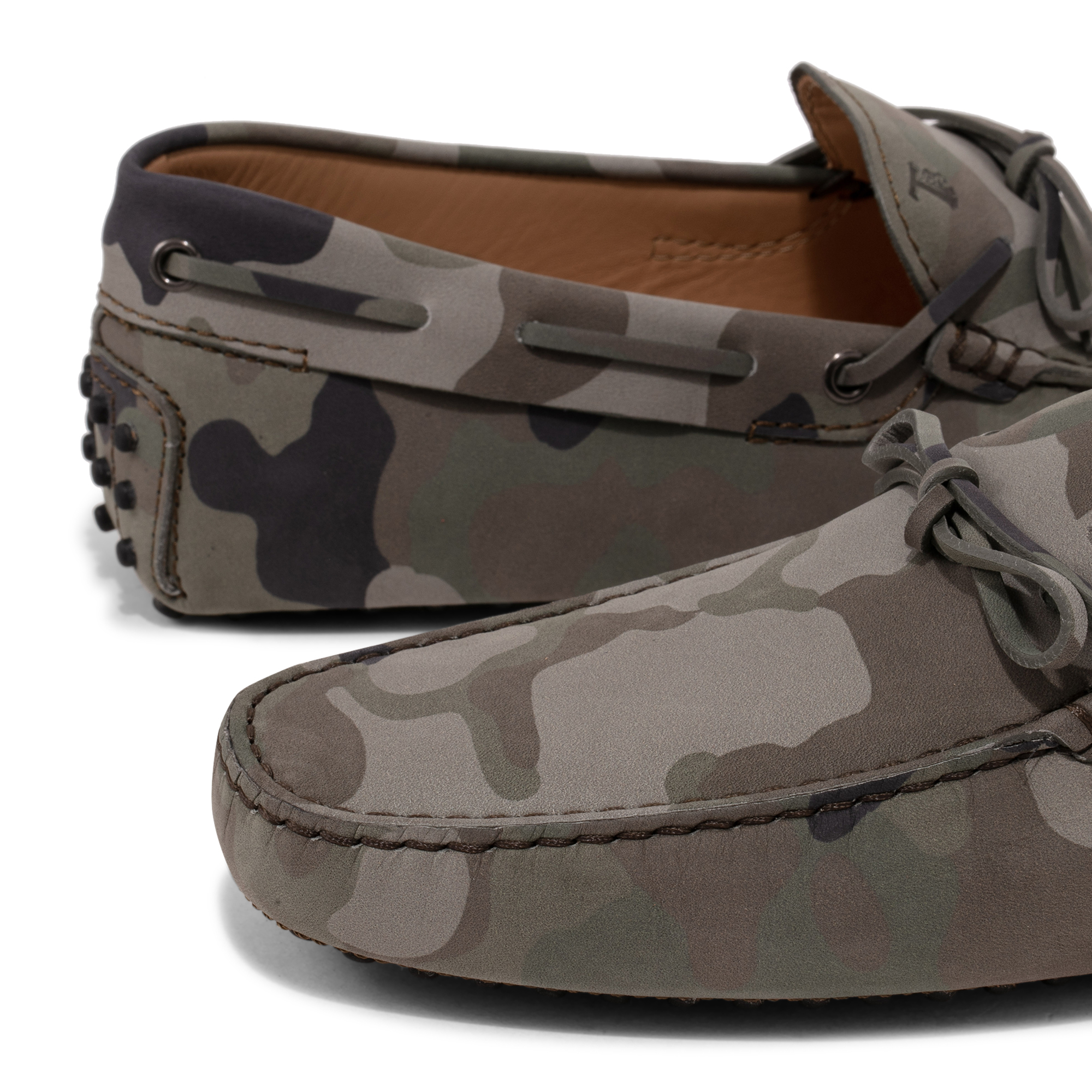 

Gommino driving shoes, Green