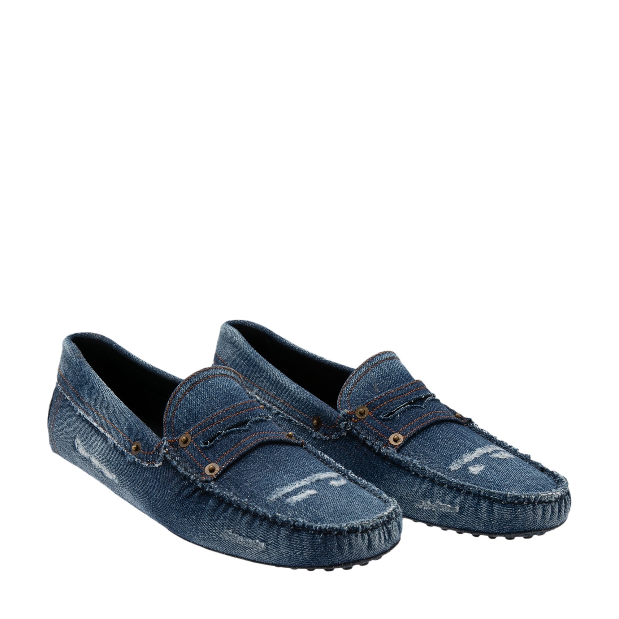 

Denim loafers, Blue