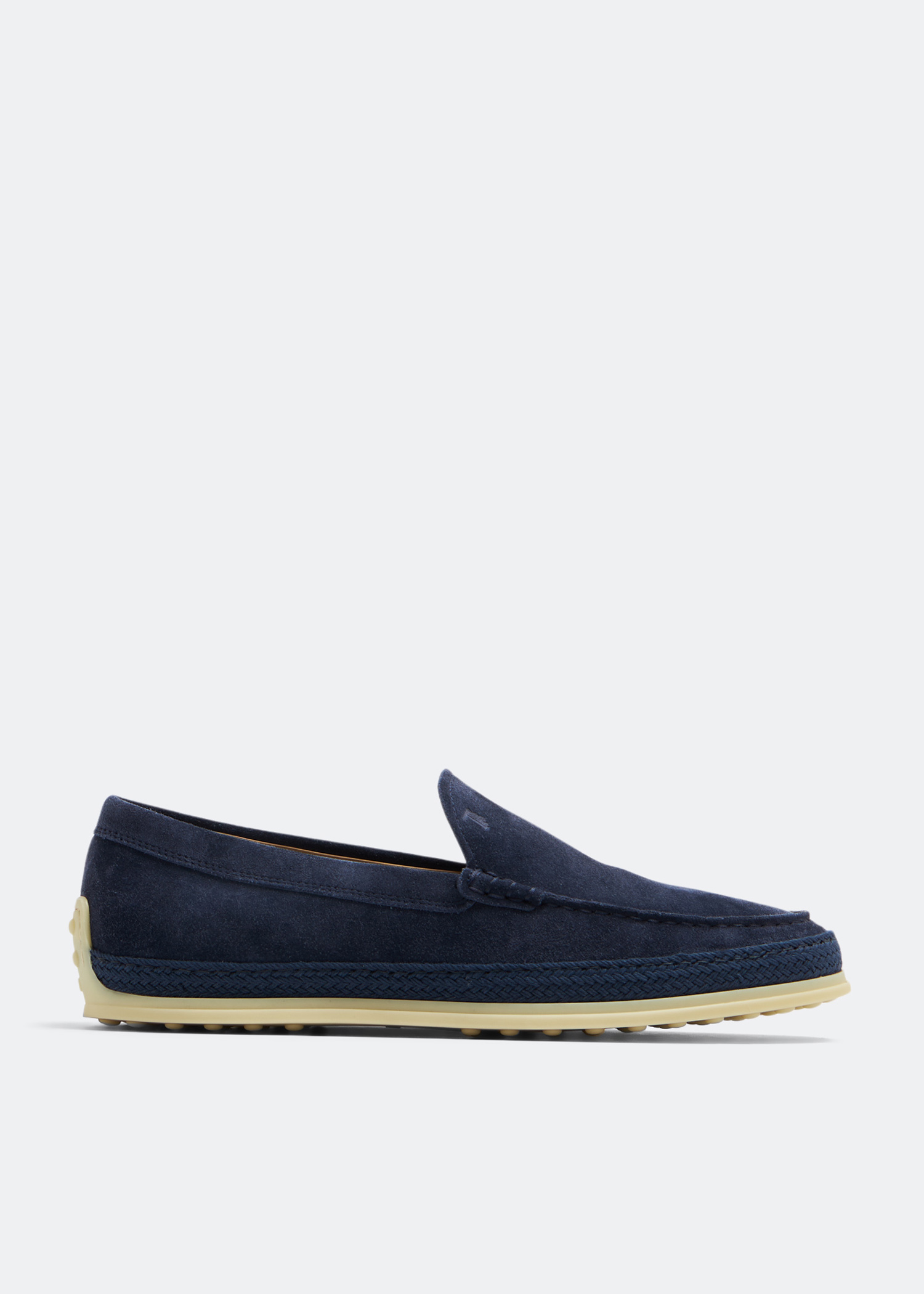 

Suede slip-on shoes, Blue