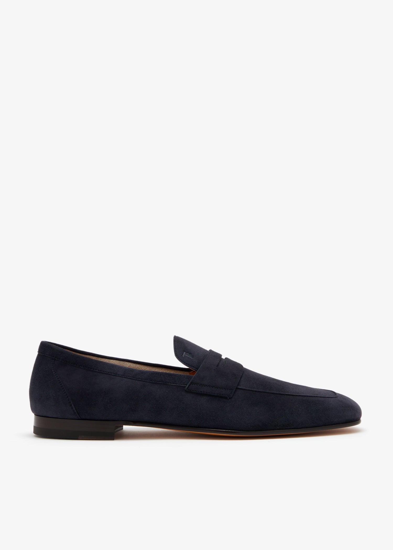 

Suede loafers, Navy