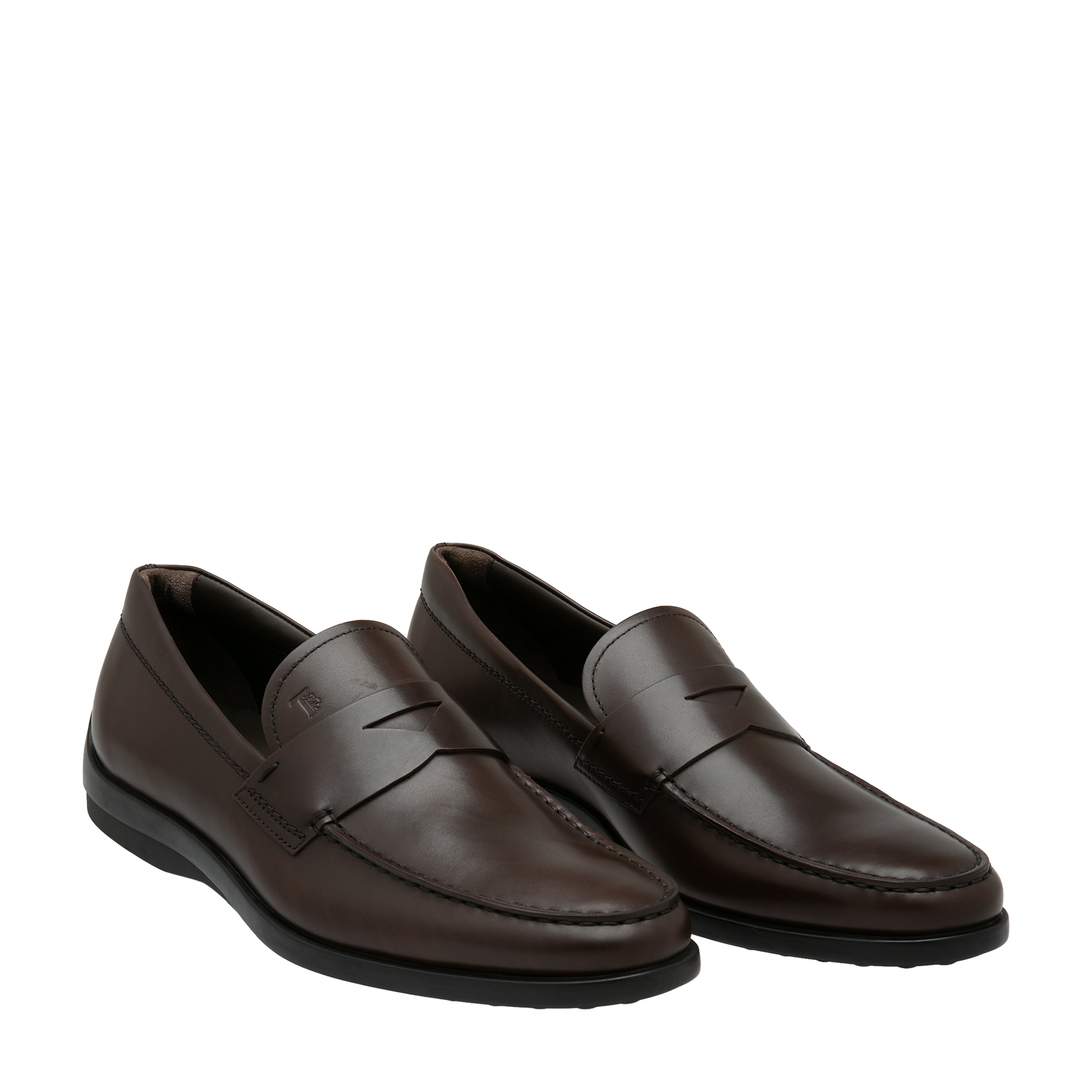

Leather loafers, Brown