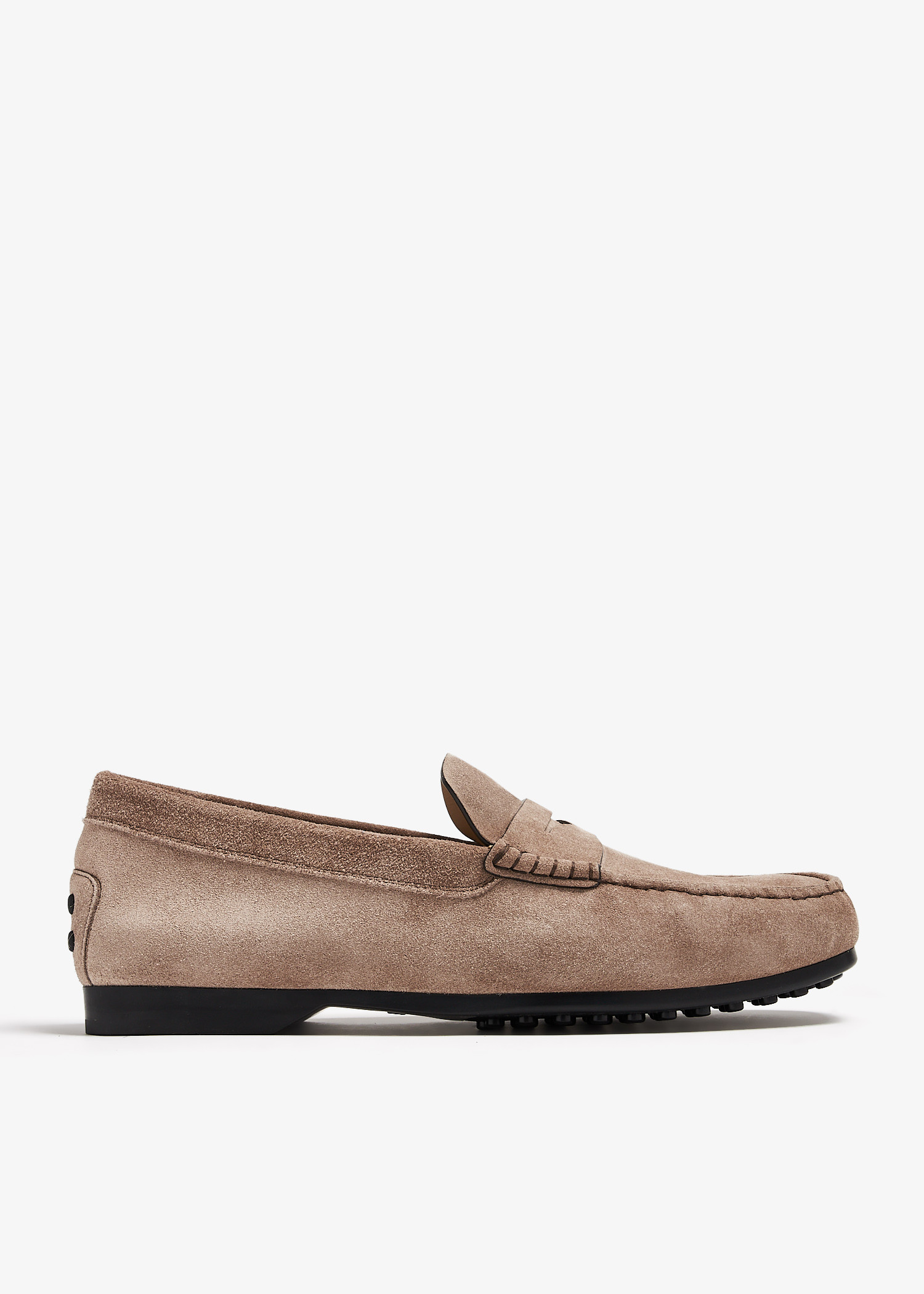 

Suede loafers, Beige
