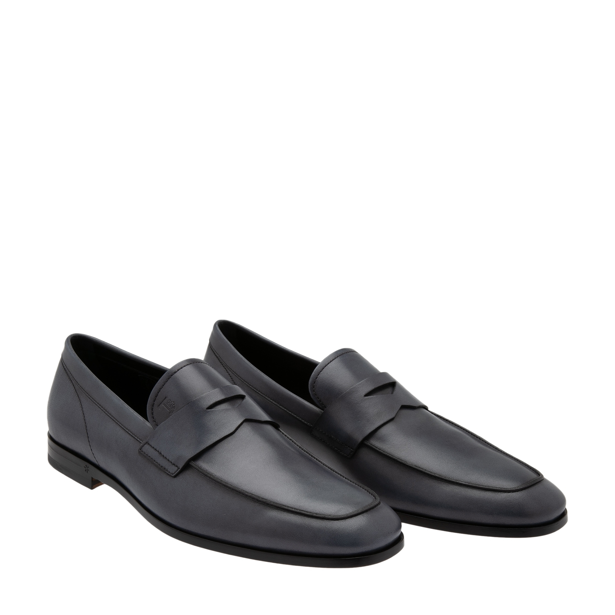 

Leather loafers, Blue