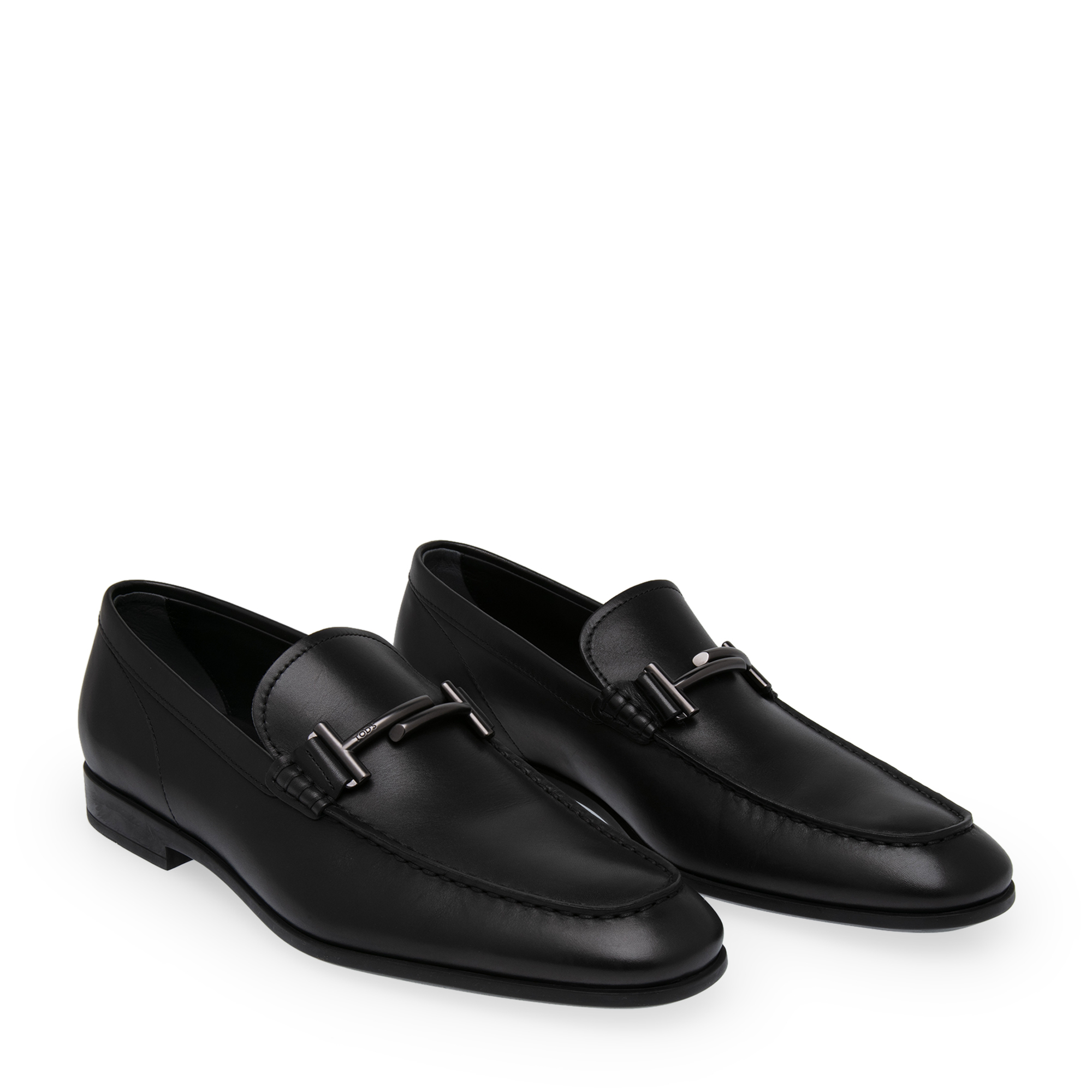 

Leather loafers, Black