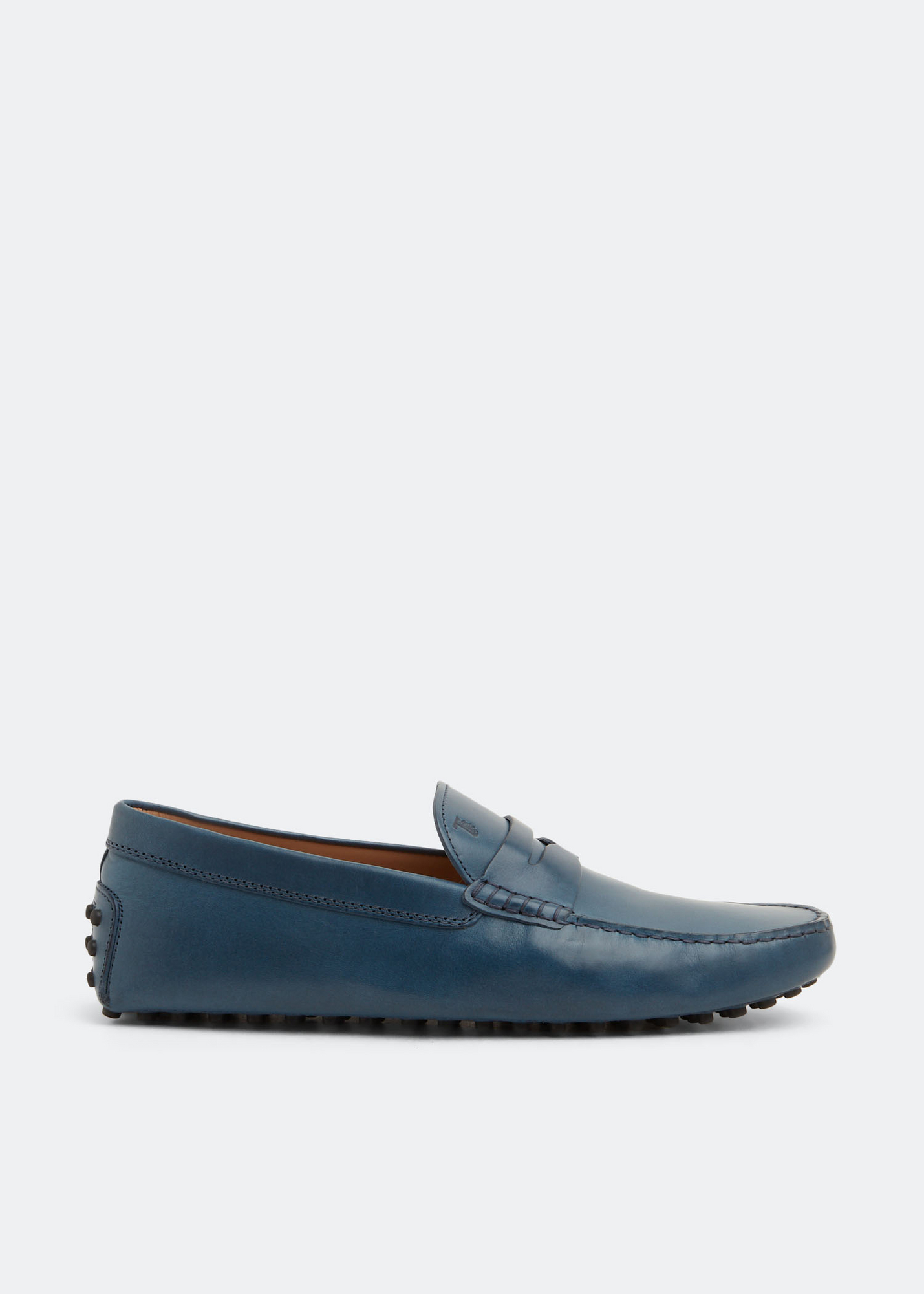 

Leather Gommini loafers, Blue