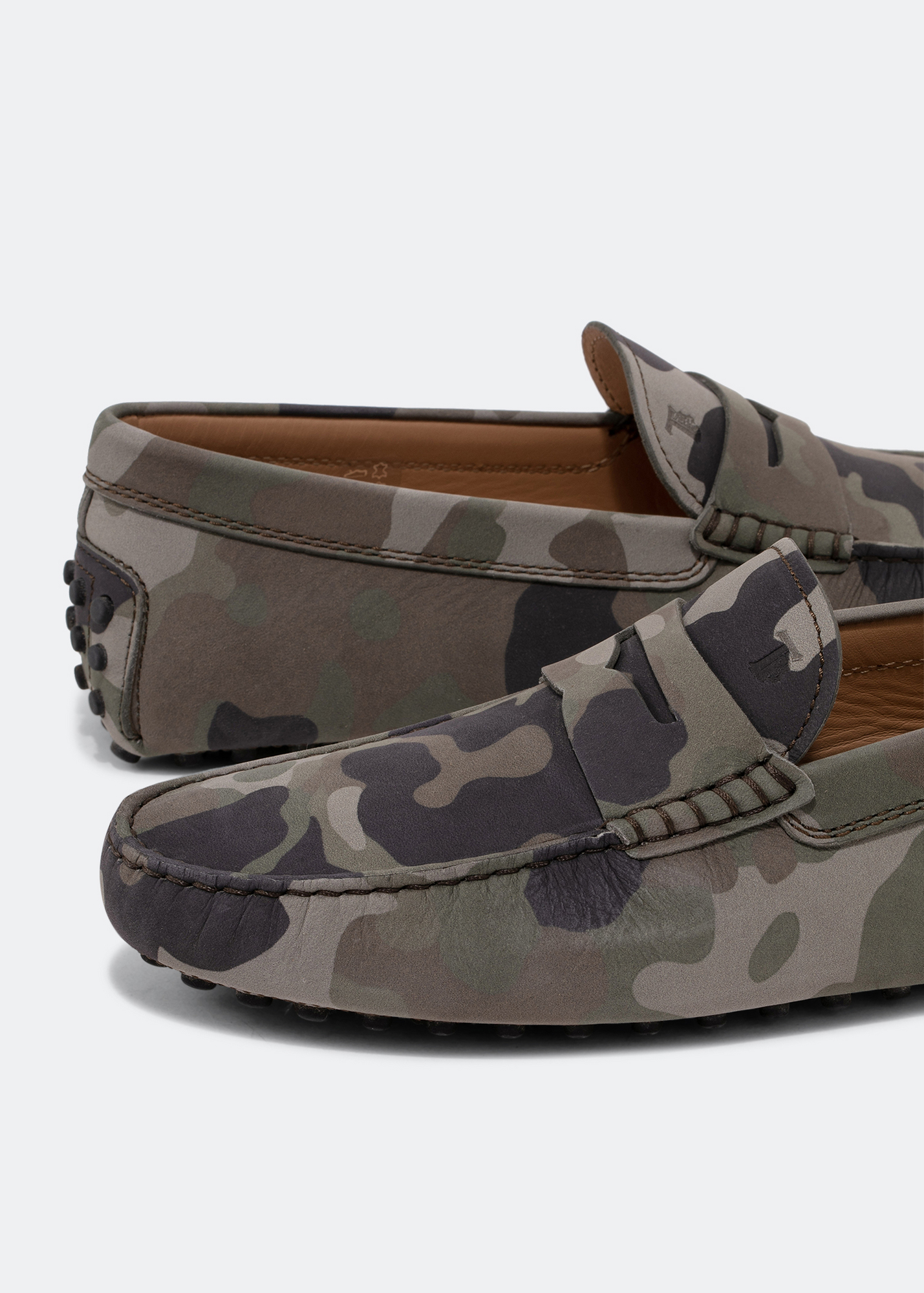 

Gommino driving shoes, Green