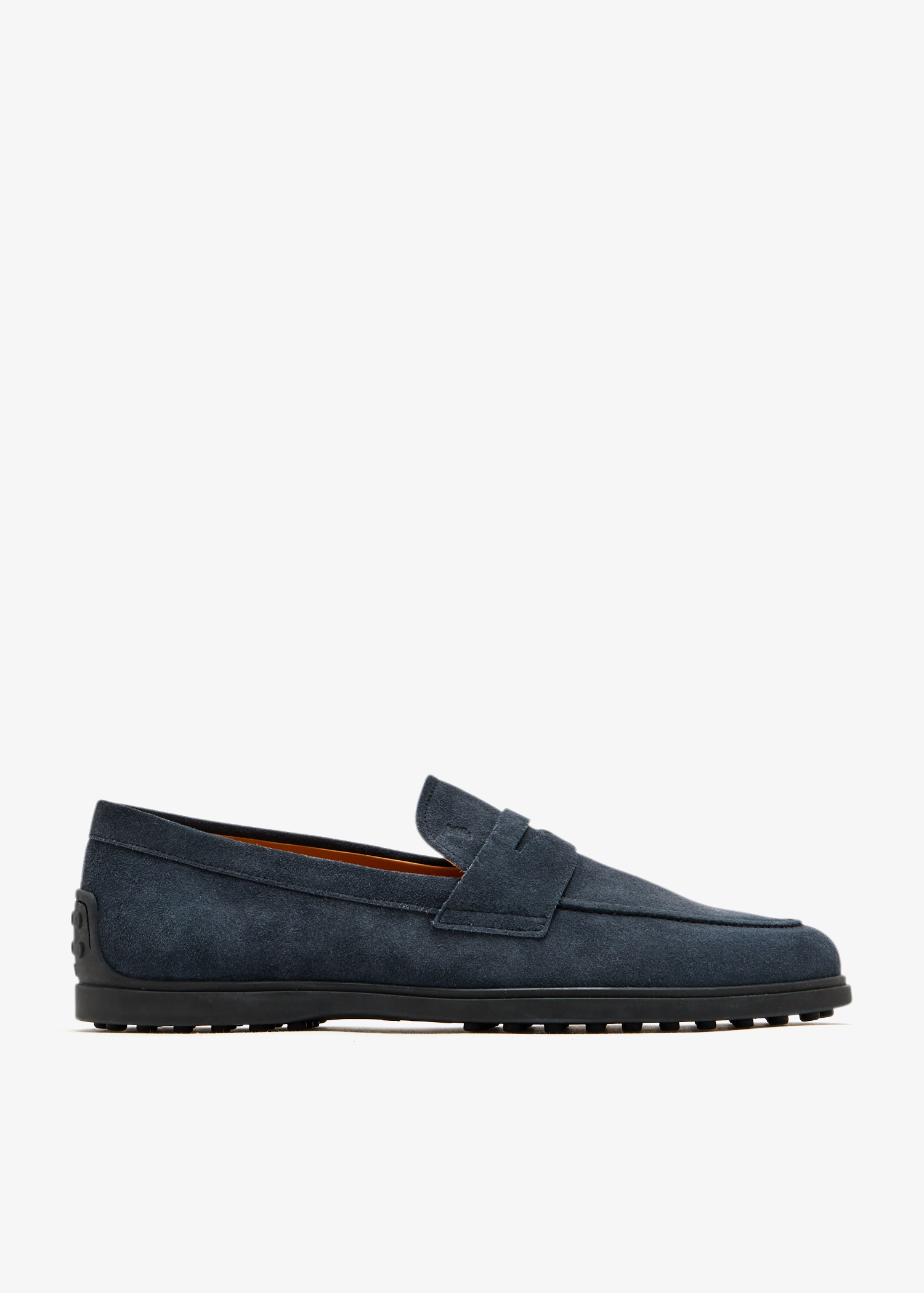 

Suede loafers, Navy