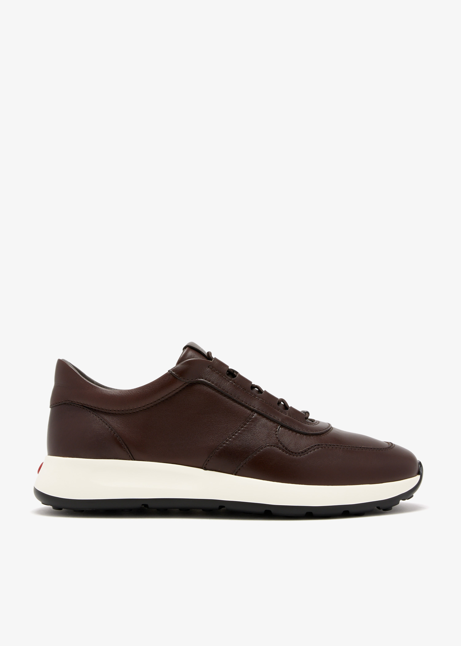 

Leather sneakers, Brown