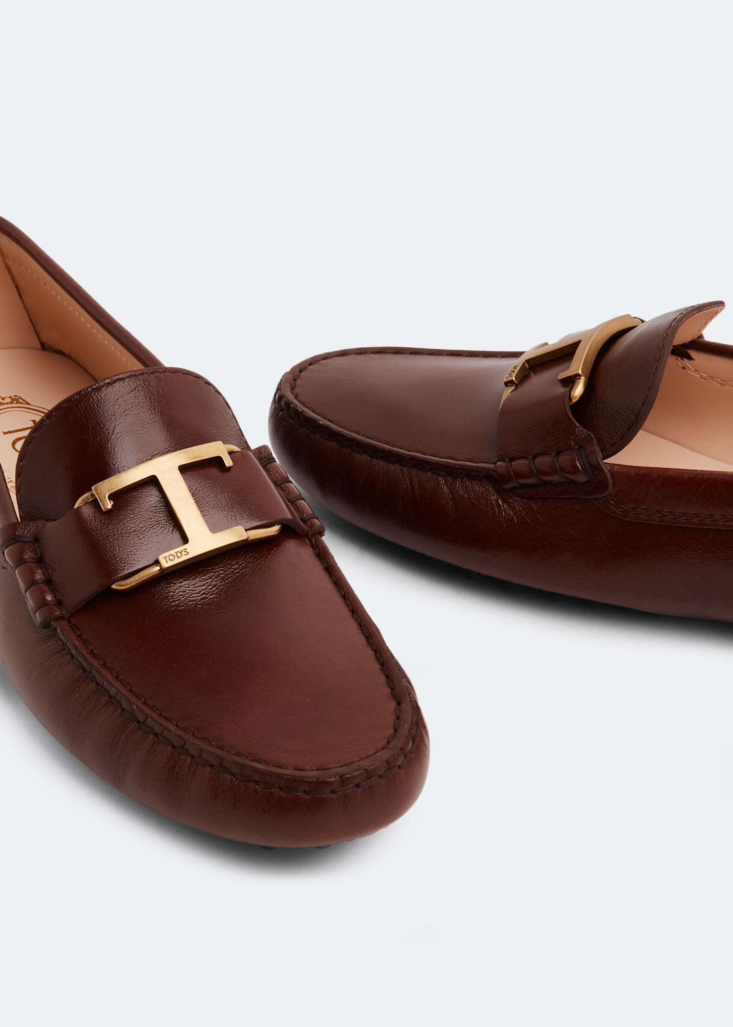 

Timeless Gommino driving loafers, Brown