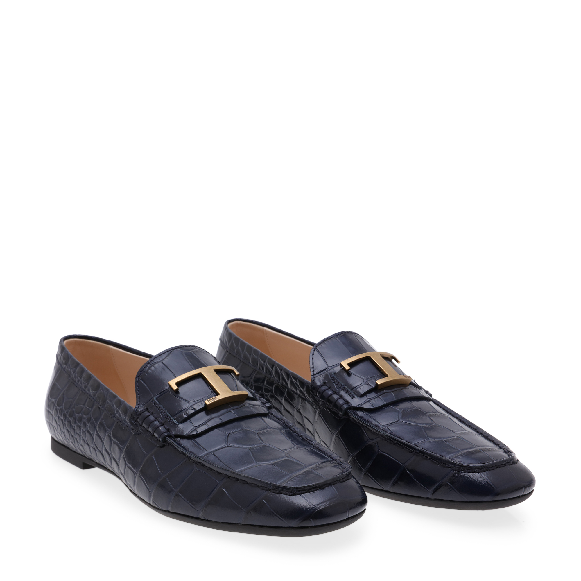 

Leather loafers, Blue