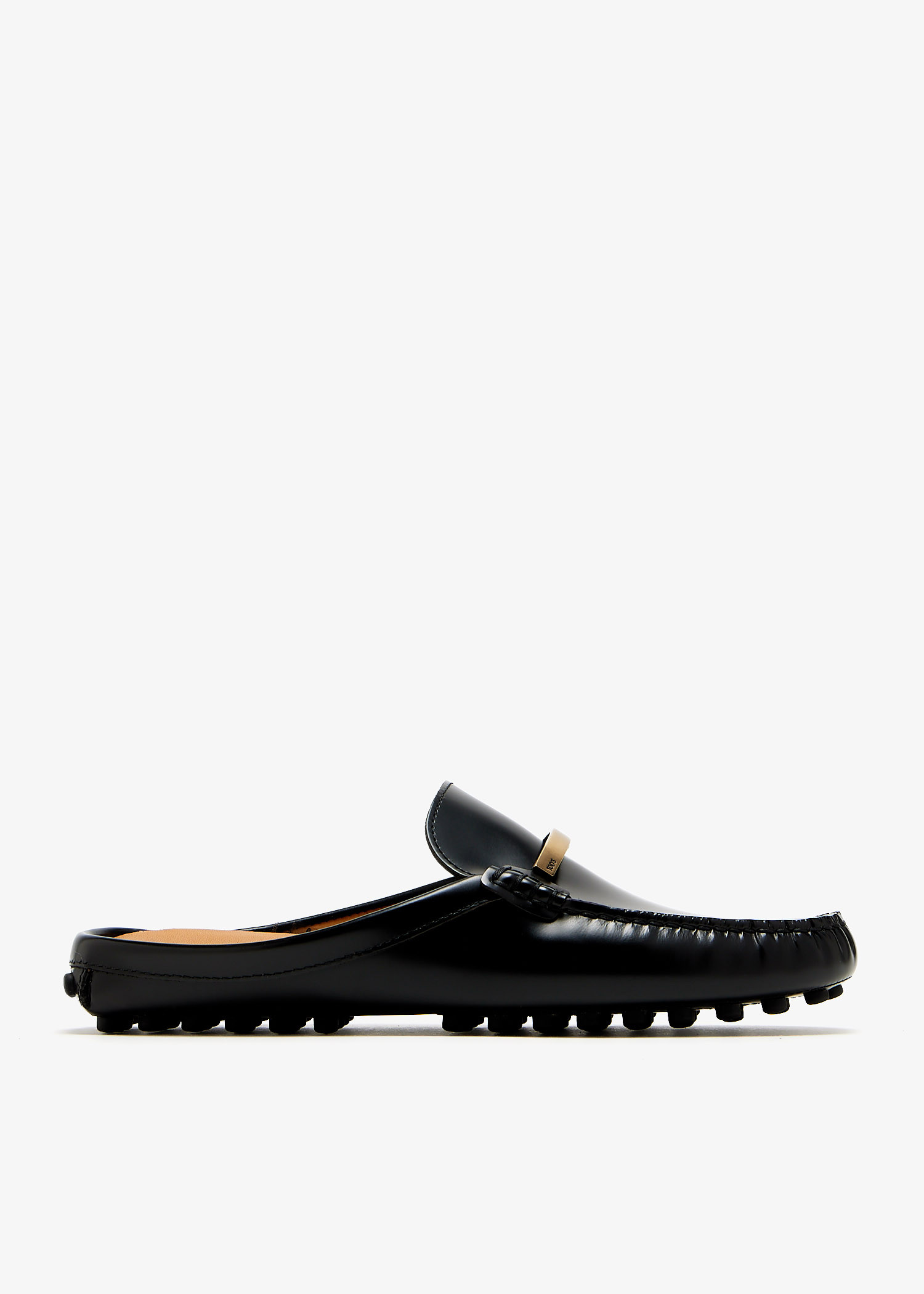 

Gommino mules, Black