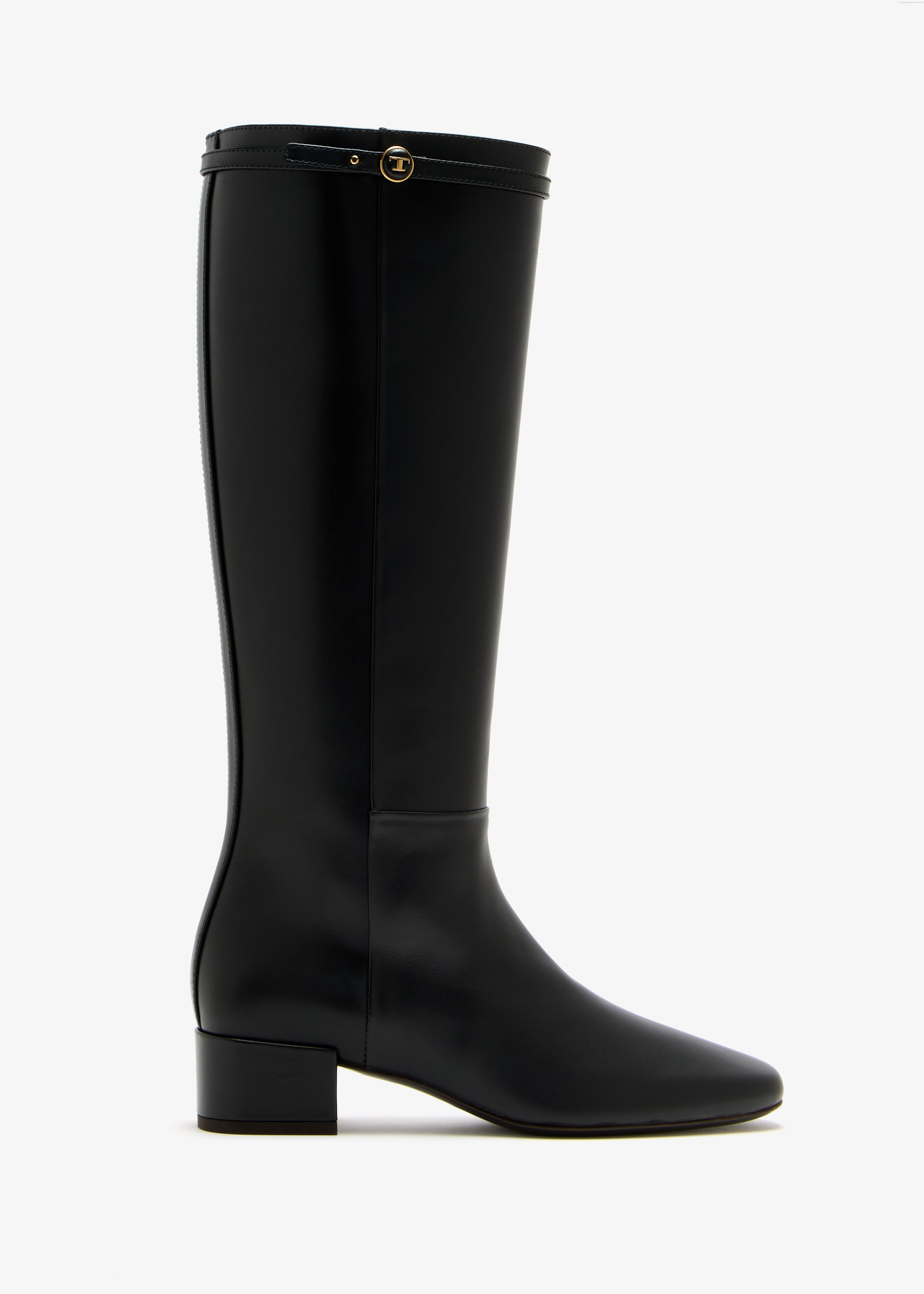 

Leather boots, Black