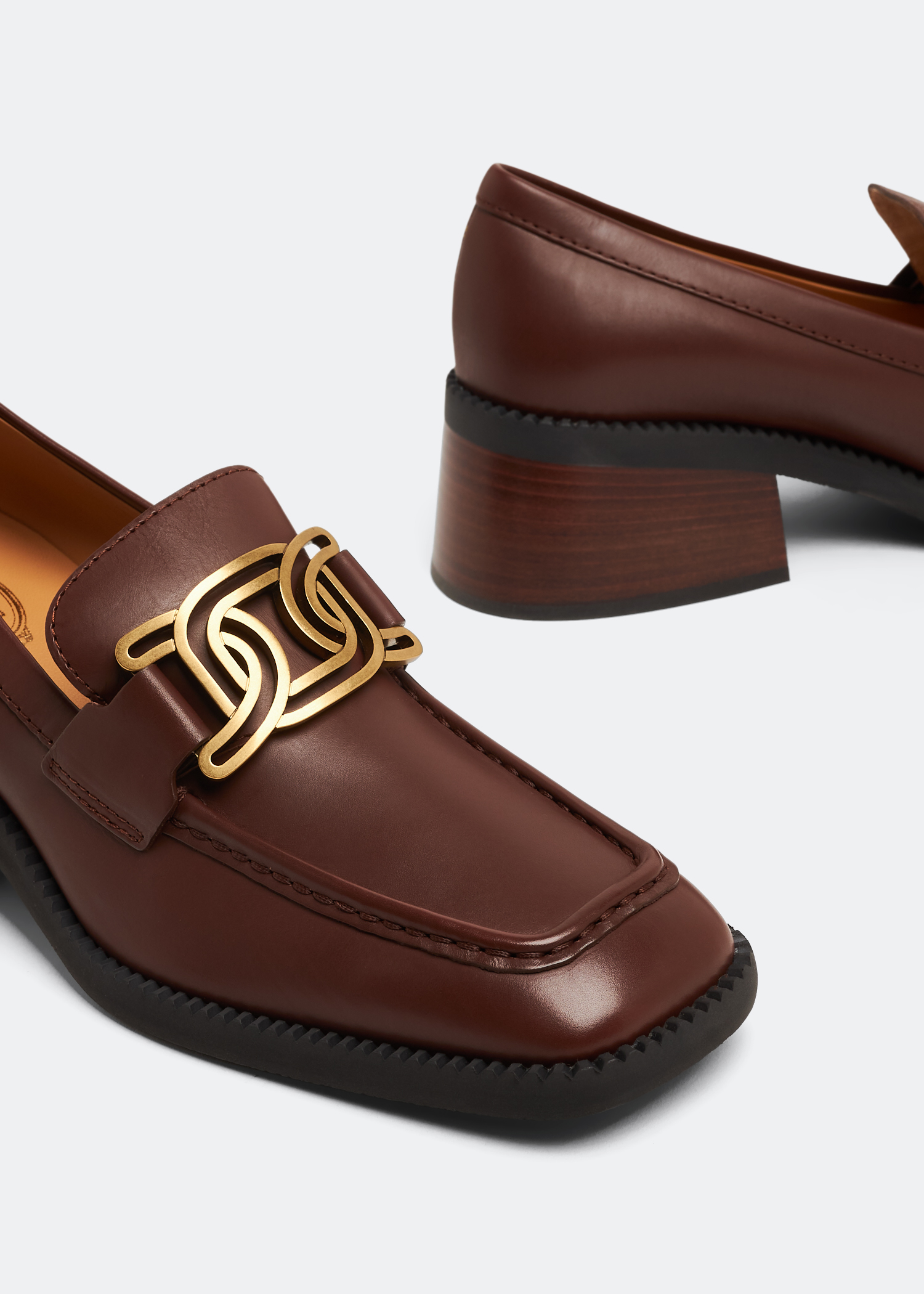 

Kate leather loafers, Brown