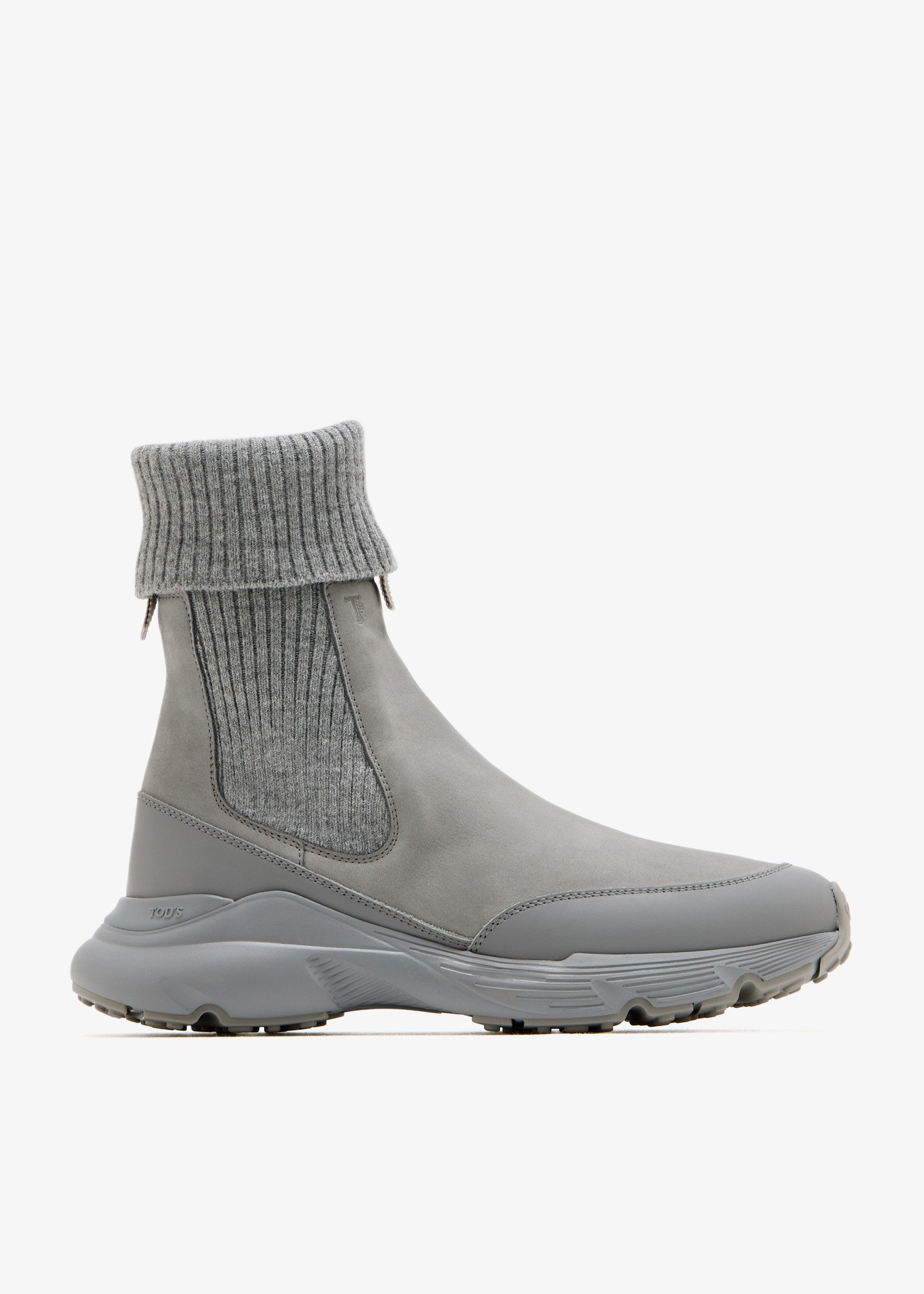 

Nubuck Chelsea boots, Grey