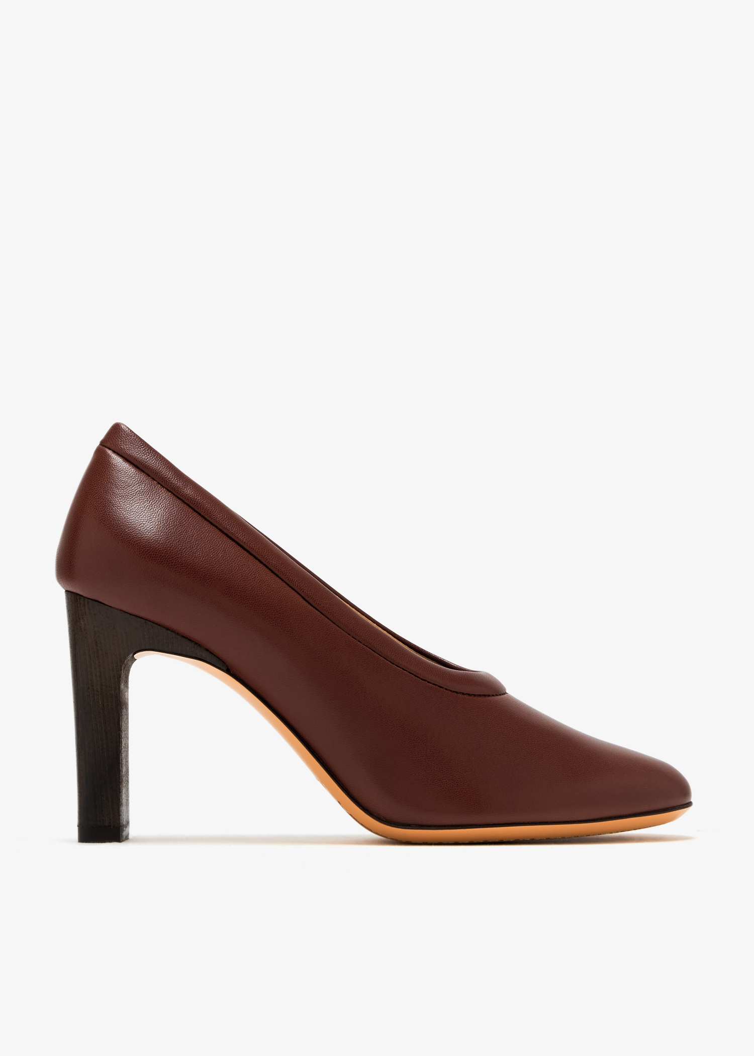 

Nappa leather pumps, Brown
