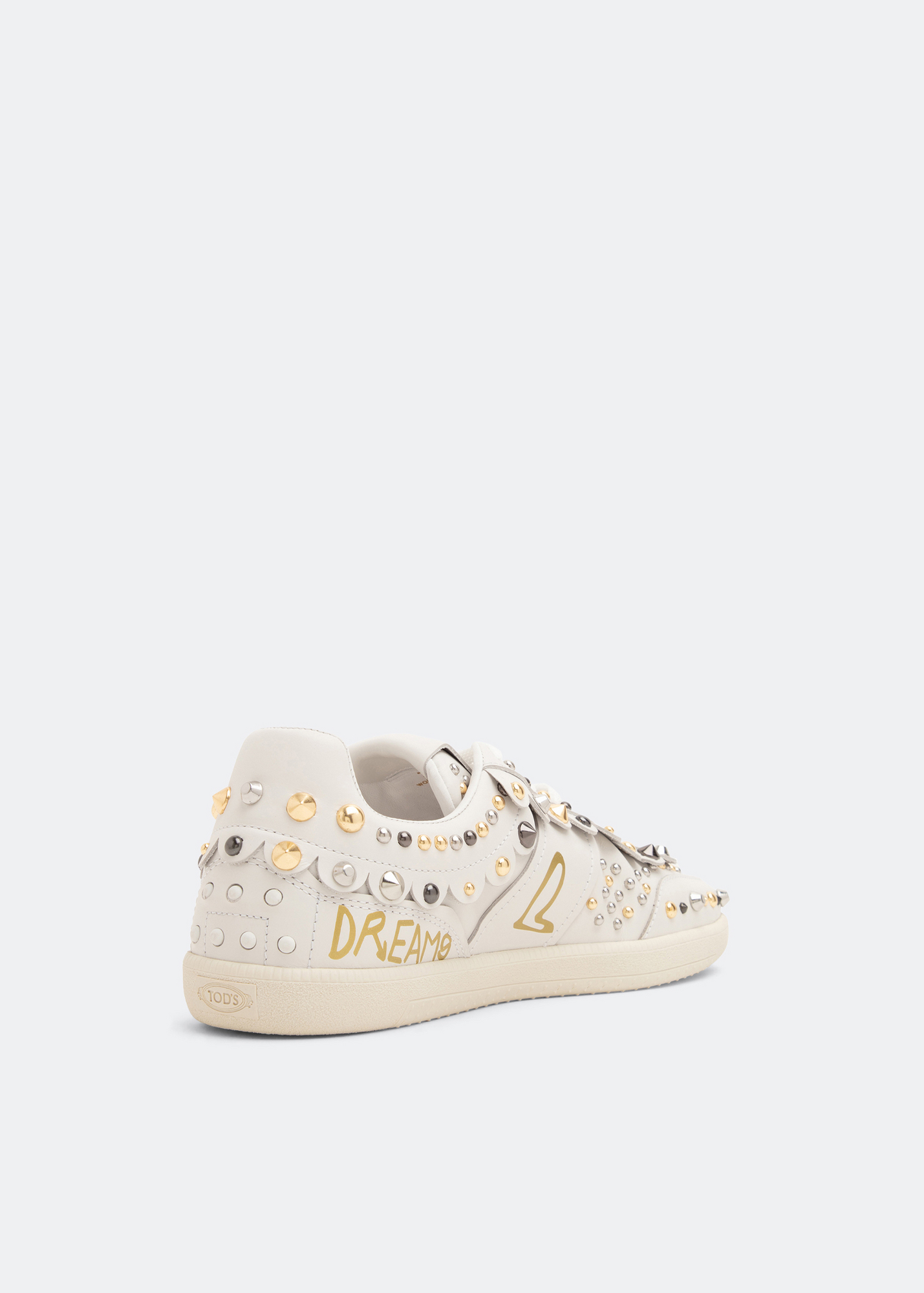 

Cassetta leather sneakers, White