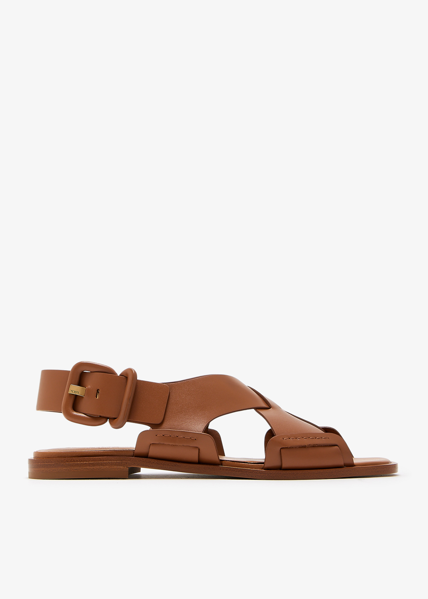 

Leather sandals, Brown
