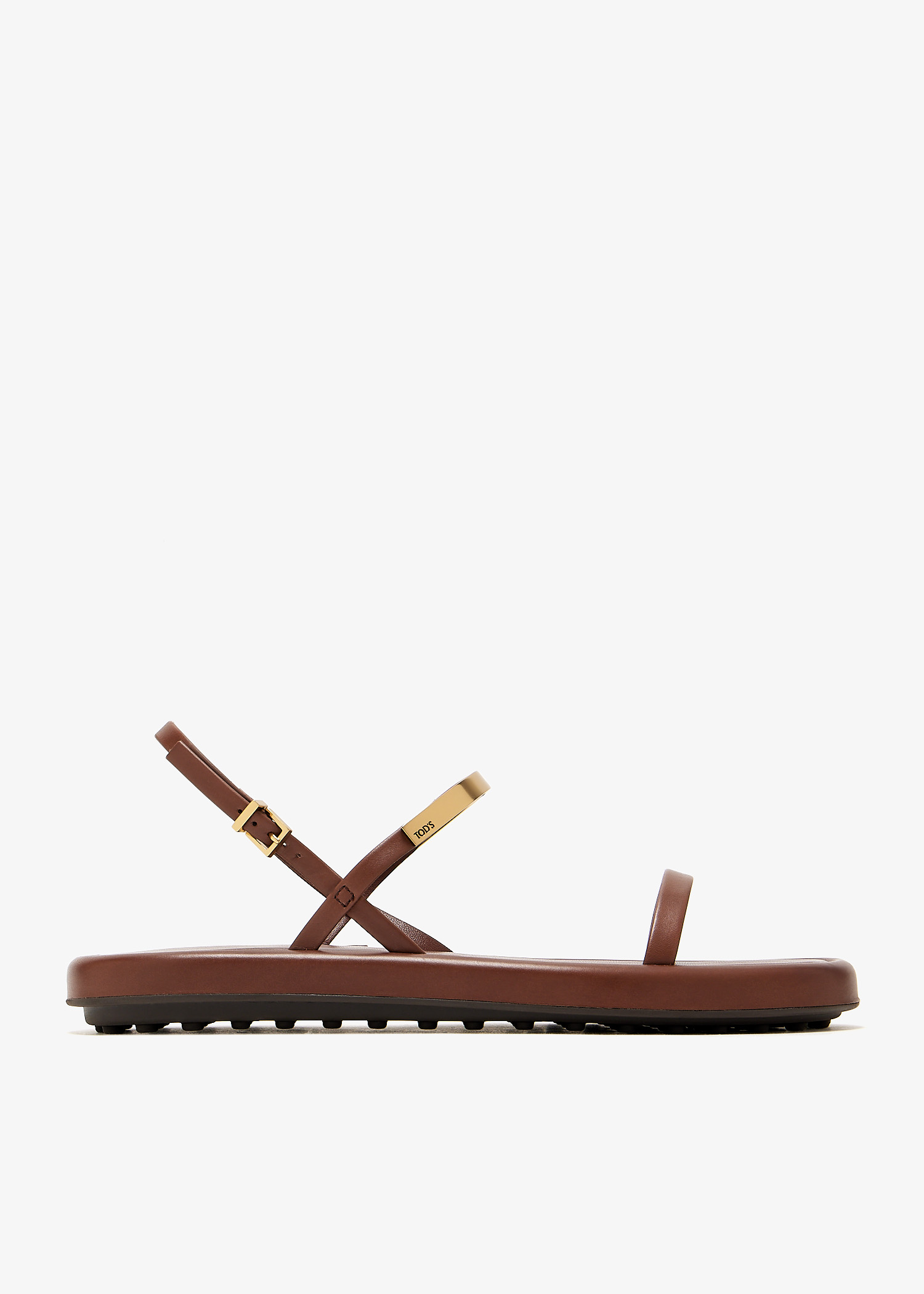 

Leather sandals, Brown