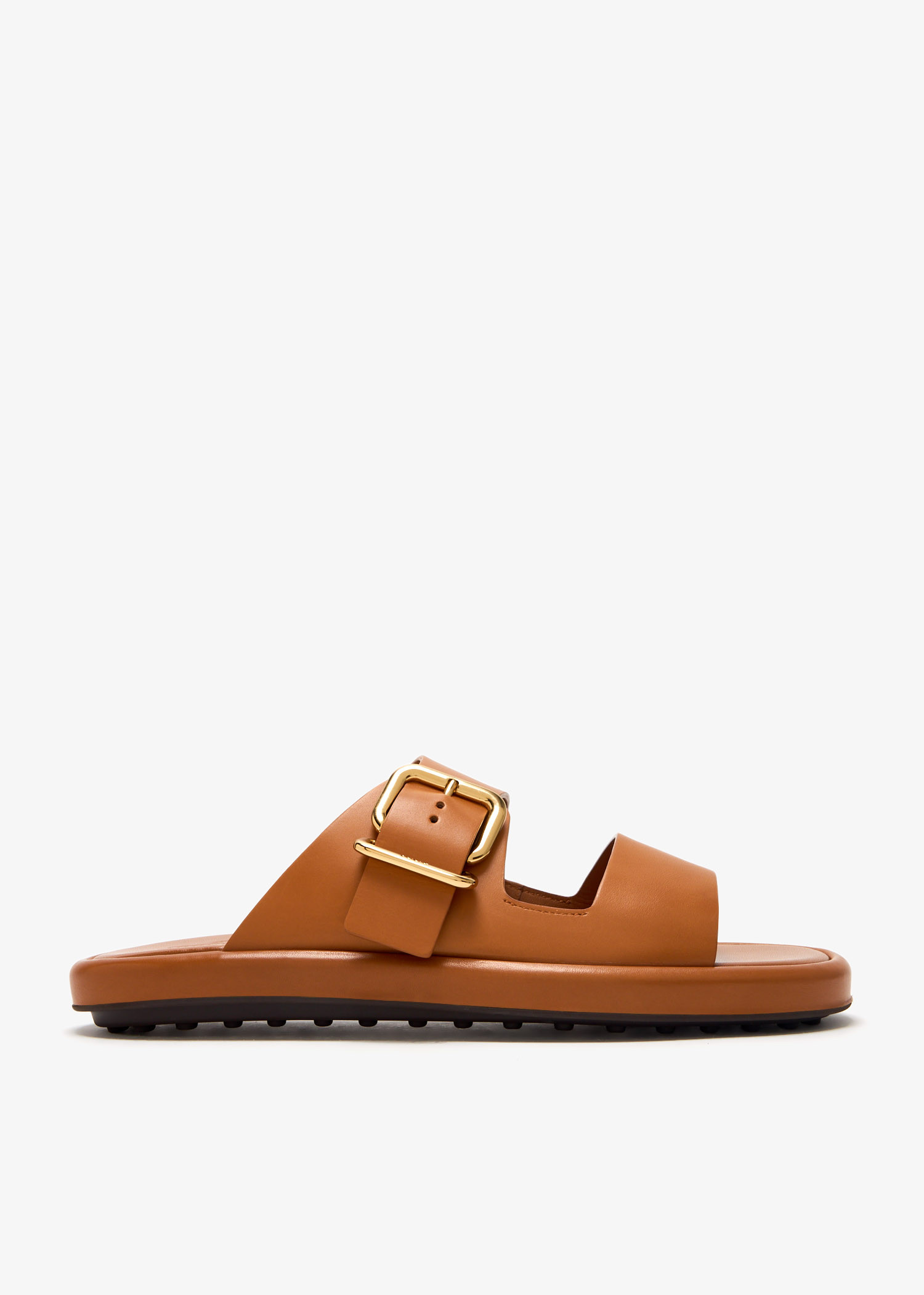 

Leather sandals, Brown
