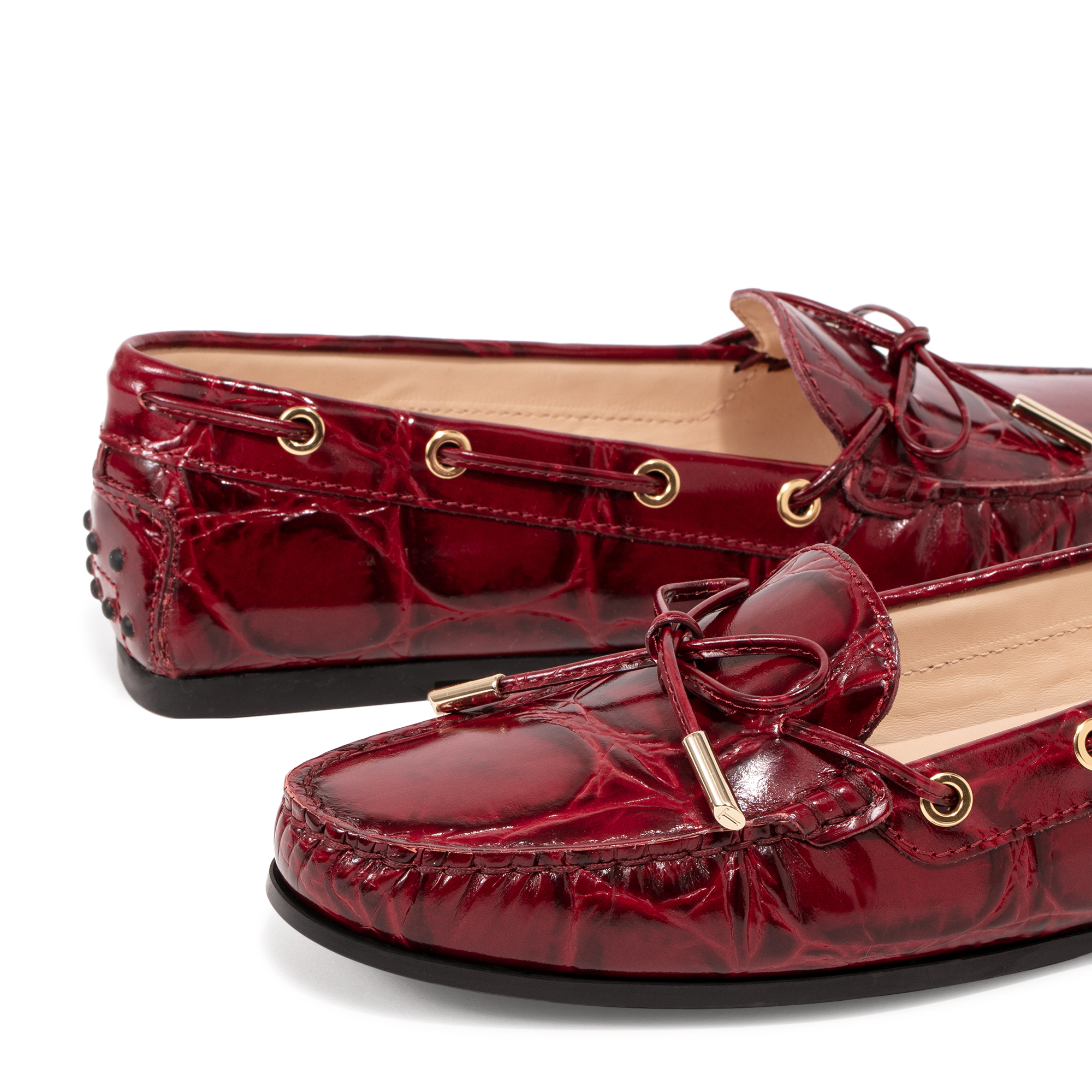 

City Gommini loafers, Red
