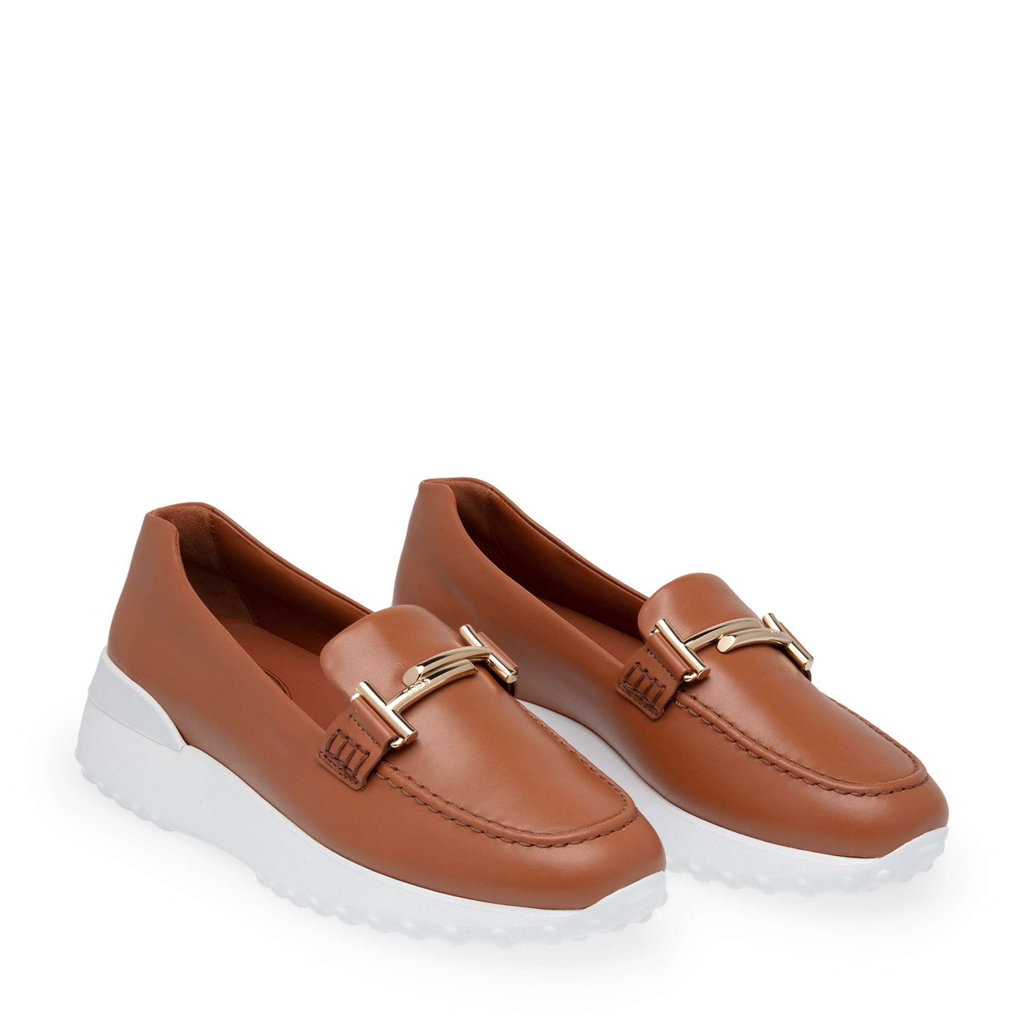 

Leather loafers, Brown