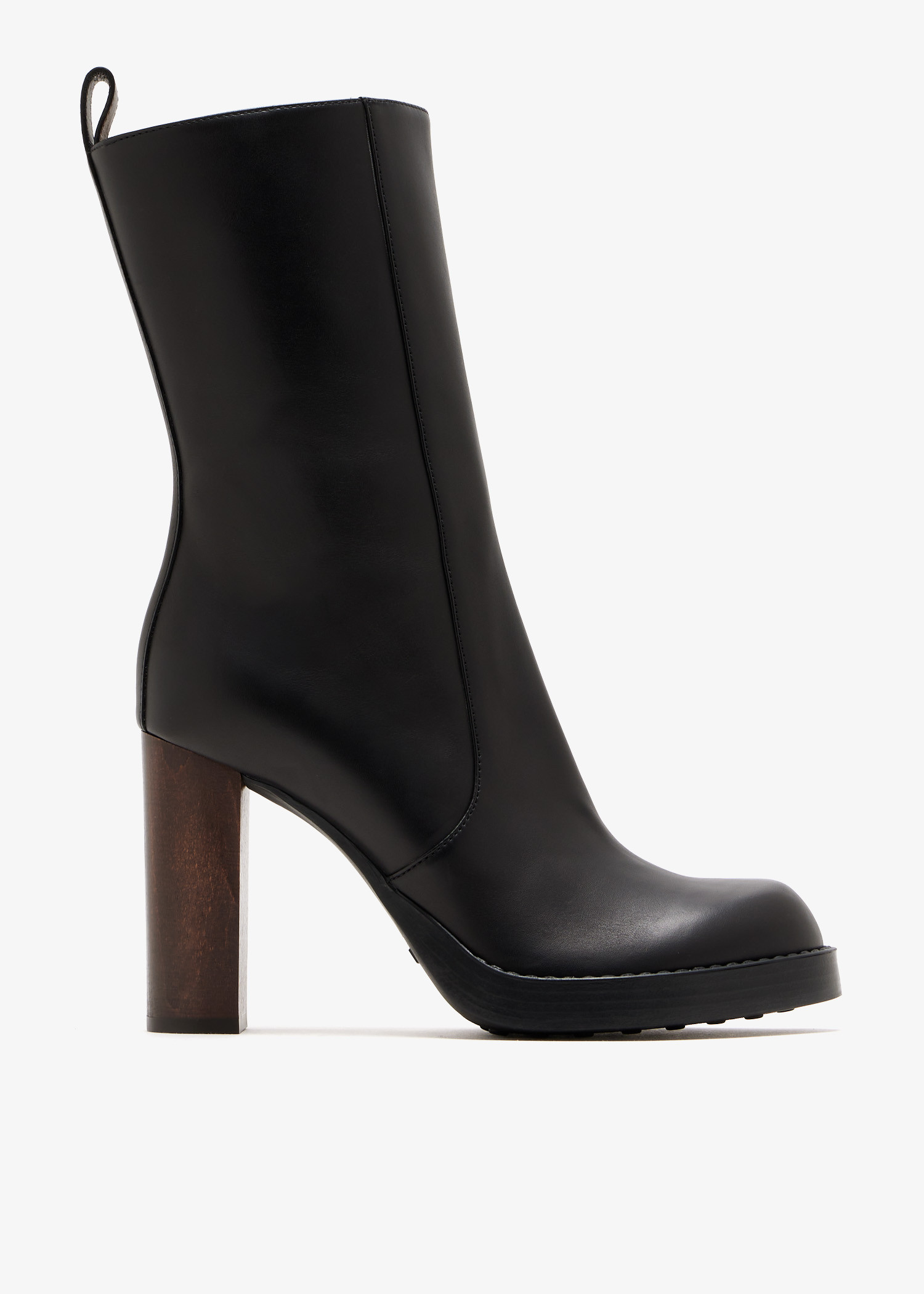 

Zippered ankle boots, Black