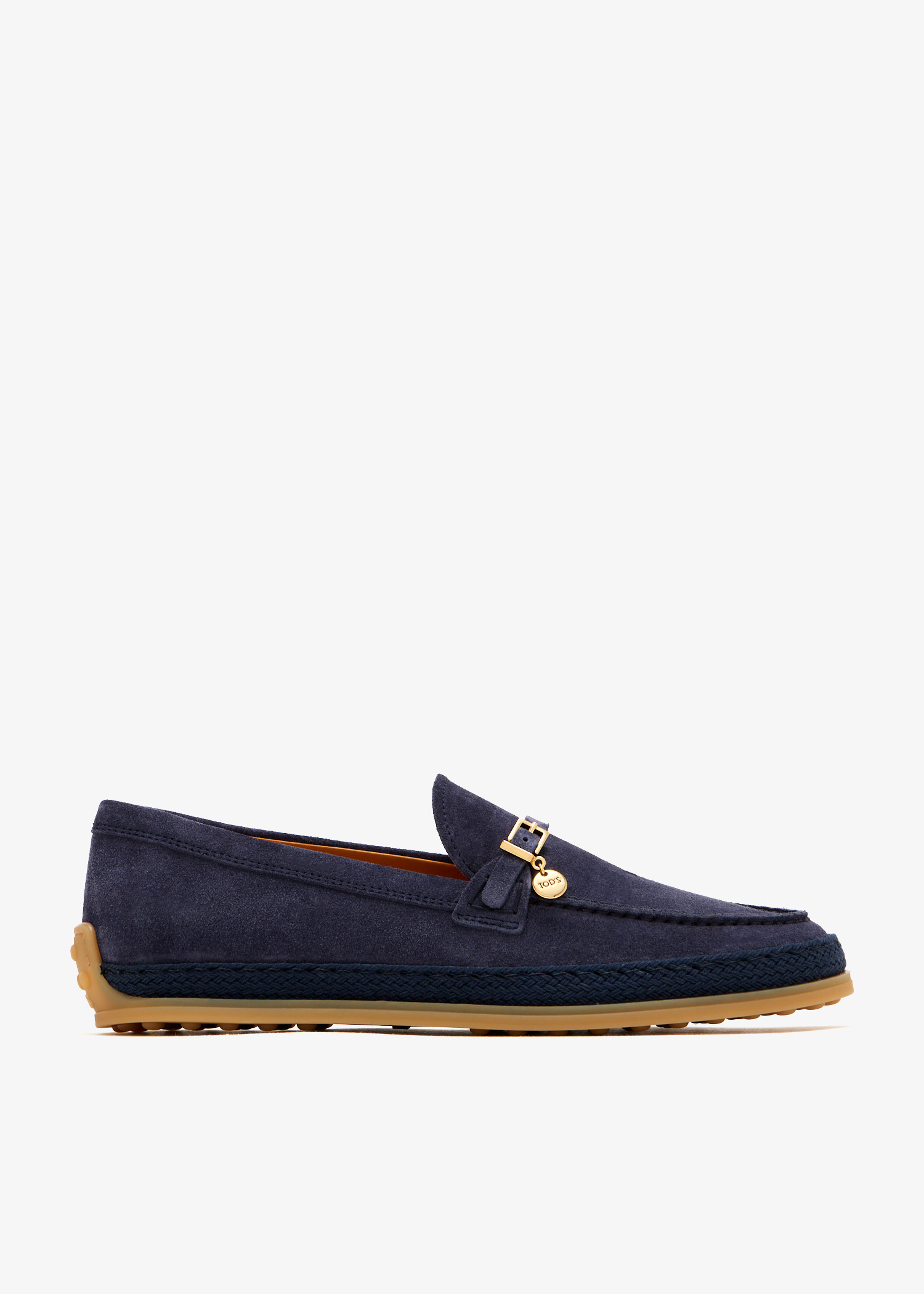 

Suede loafers, Navy
