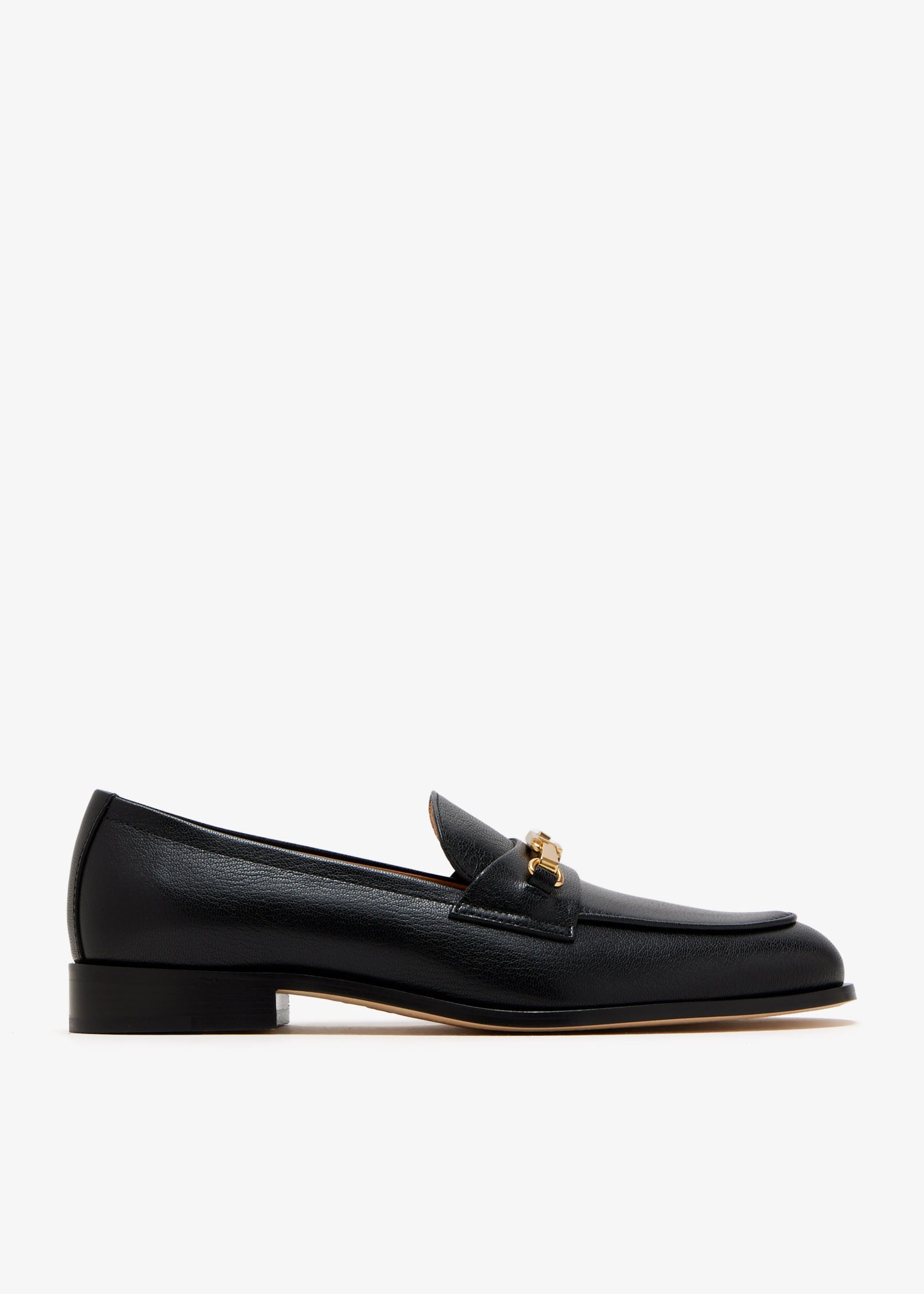 

Leather loafers, Black